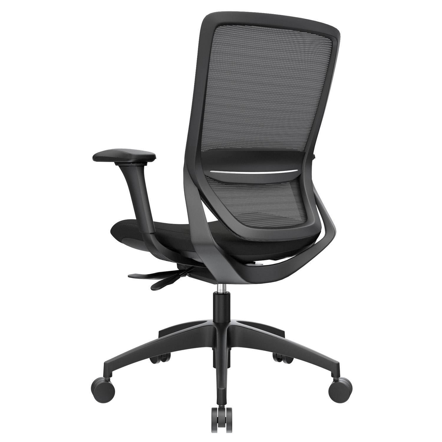 SILLA ERGONÓMICA LOOP GERENTE 4D NYLON NEGRO OFIDEAS - 6