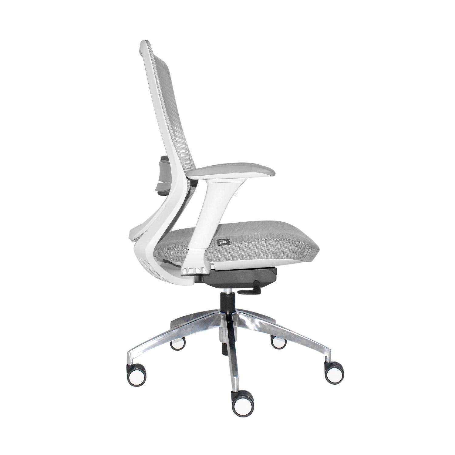 SILLA ERGONÓMICA LOOP GERENTE 4D ALUMINIO GRIS OFIDEAS - 3
