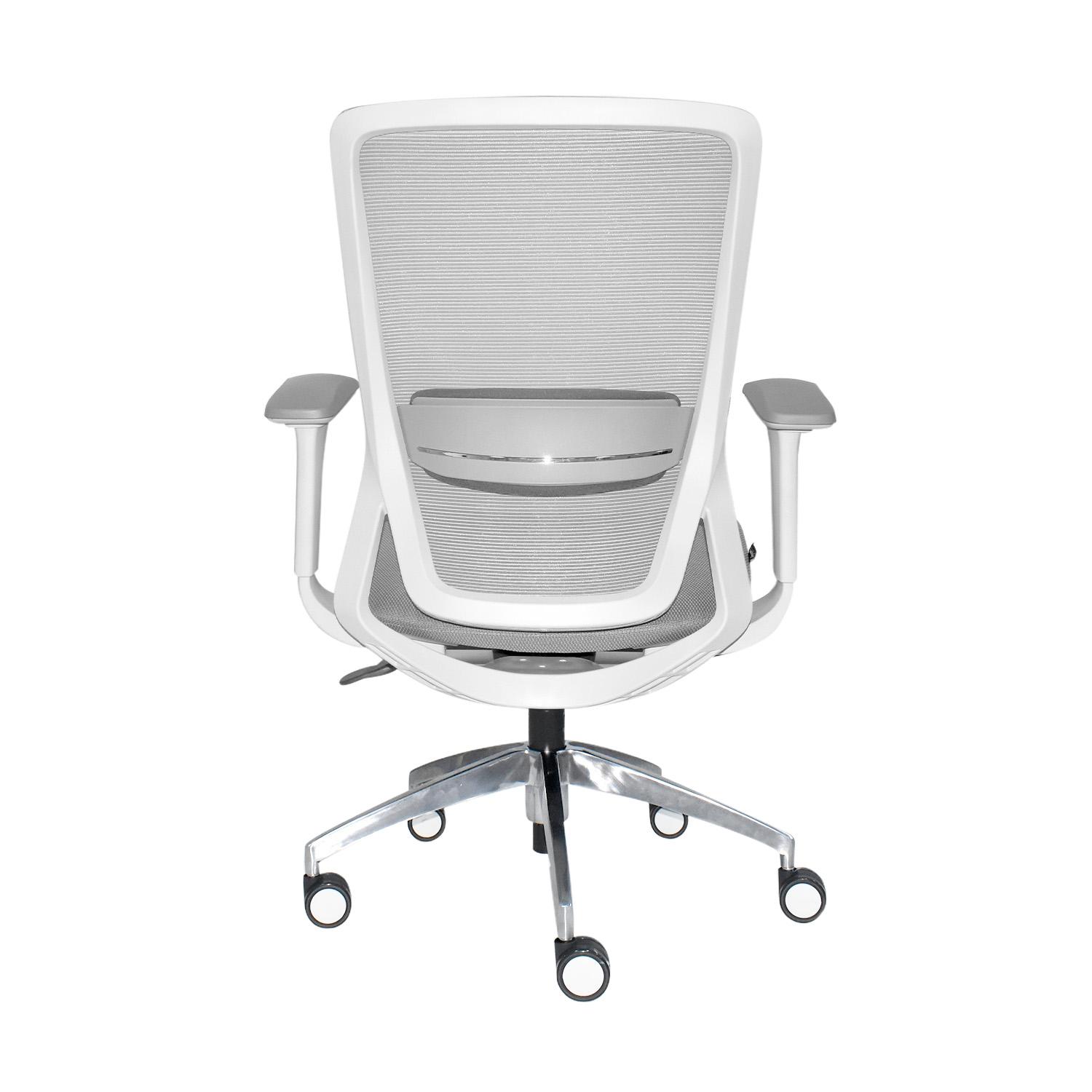 SILLA ERGONÓMICA LOOP GERENTE 4D ALUMINIO GRIS OFIDEAS - 5