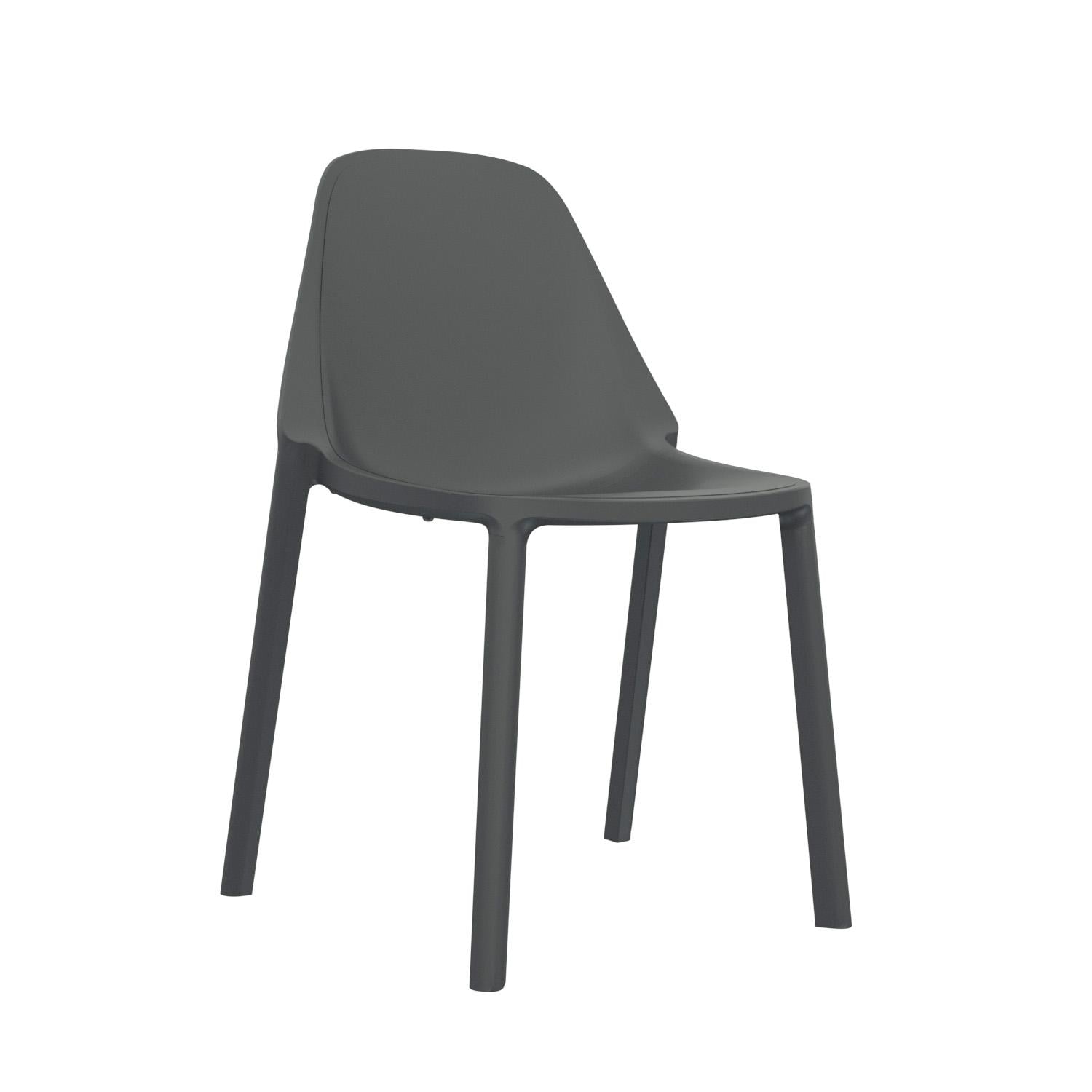 SILLA DE DISEÑO PIU GRAFITO OFIDEAS - 1