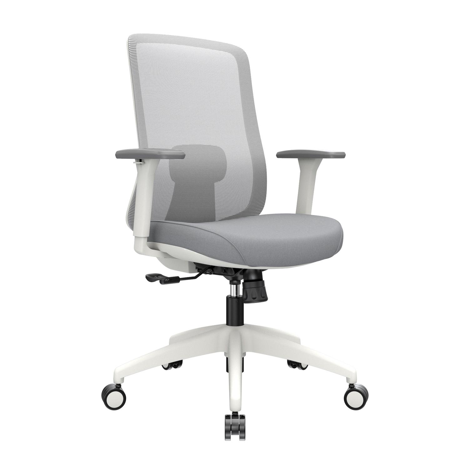 SILLA ERGONÓMICA MILANO GERENTE NYLON GRIS OFIDEAS - 1