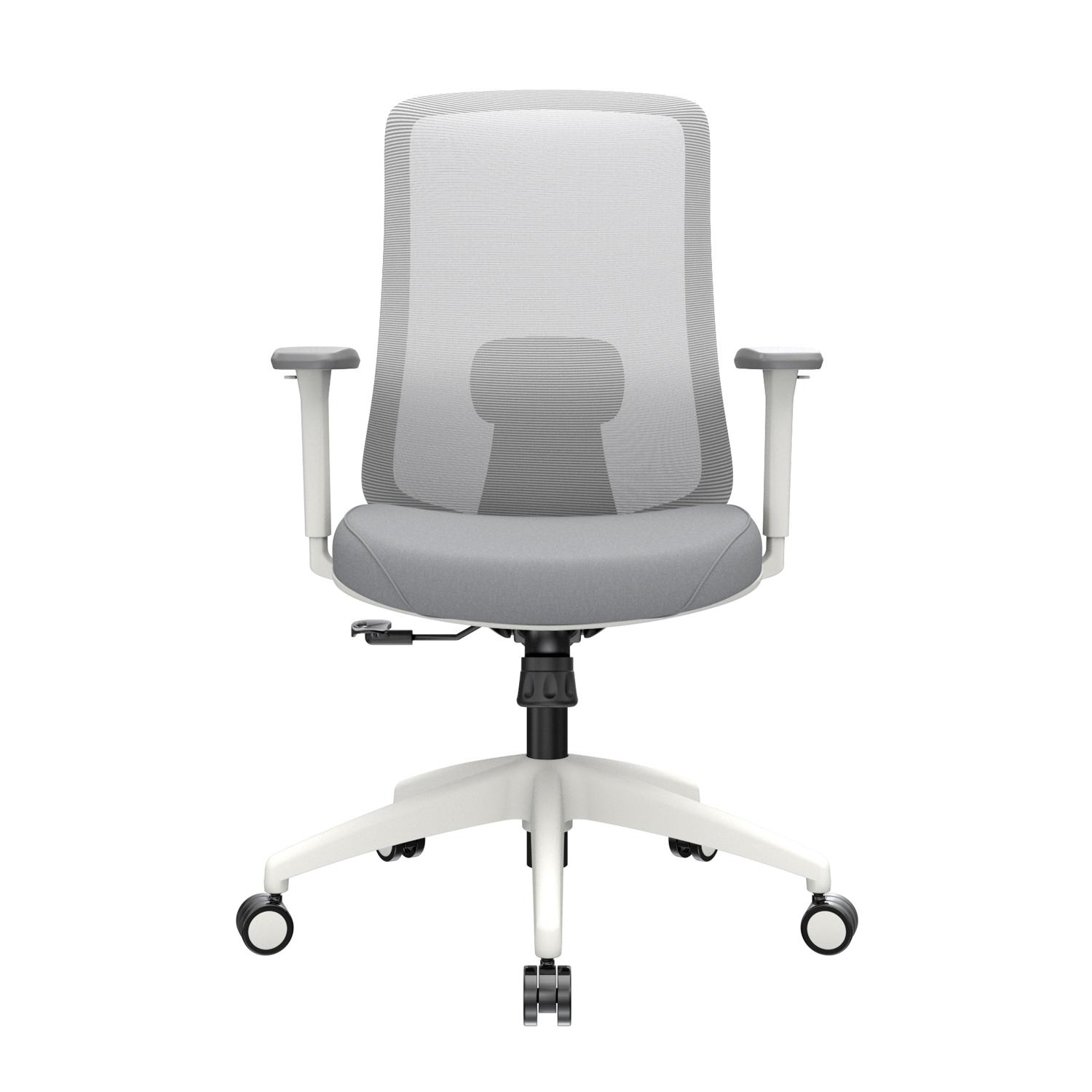 SILLA ERGONÓMICA MILANO GERENTE NYLON GRIS OFIDEAS - 2