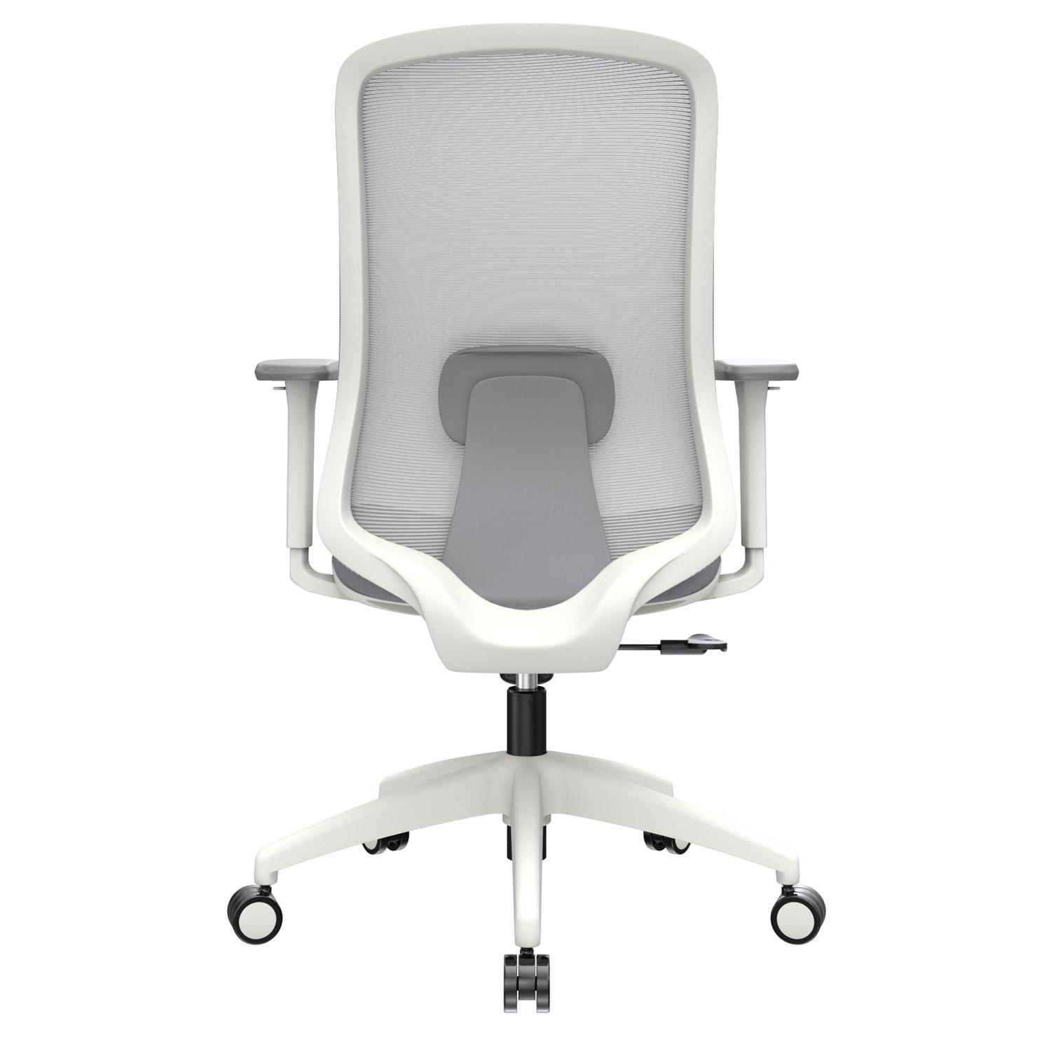 SILLA ERGONÓMICA MILANO GERENTE NYLON GRIS OFIDEAS - 4