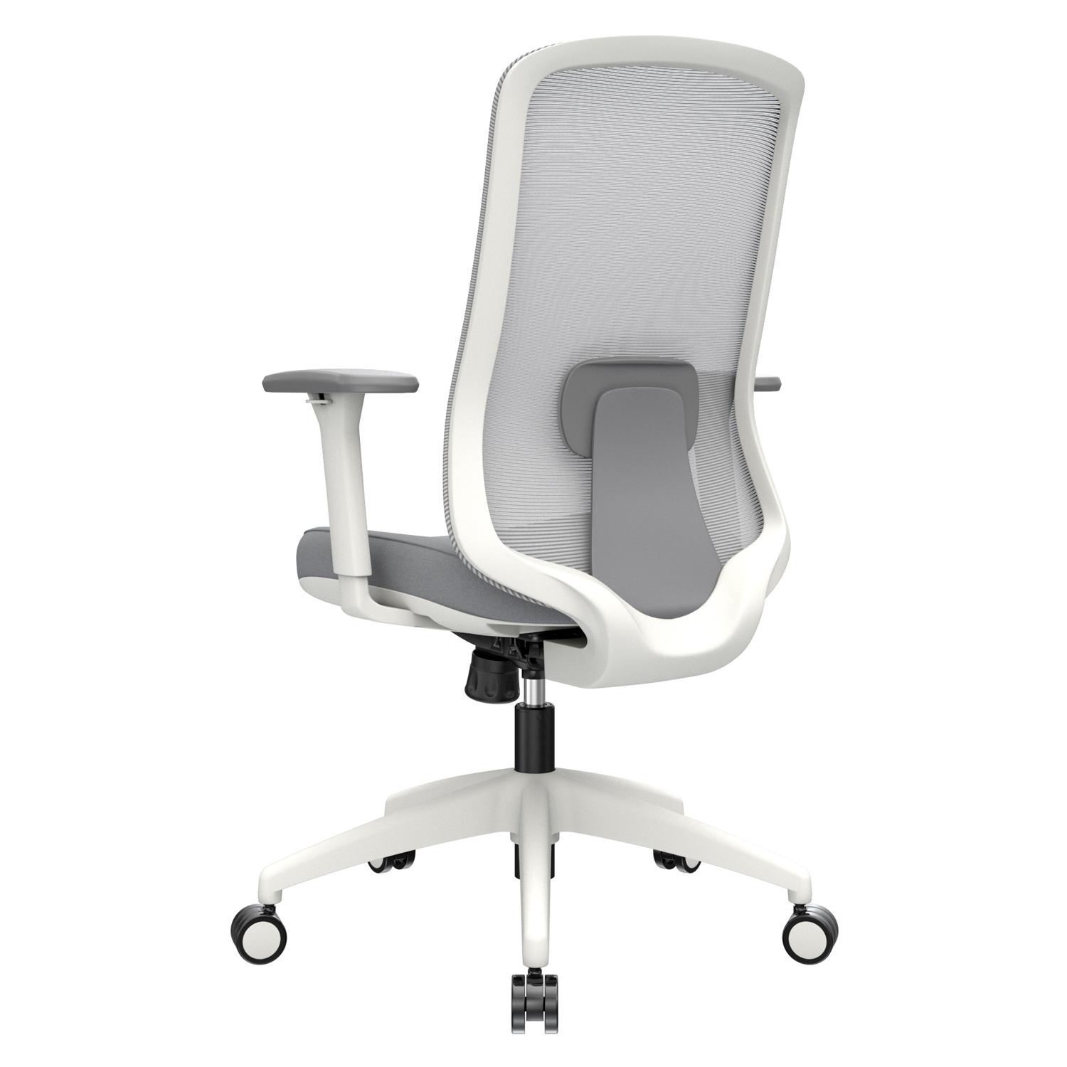 SILLA ERGONÓMICA MILANO GERENTE NYLON GRIS OFIDEAS - 5