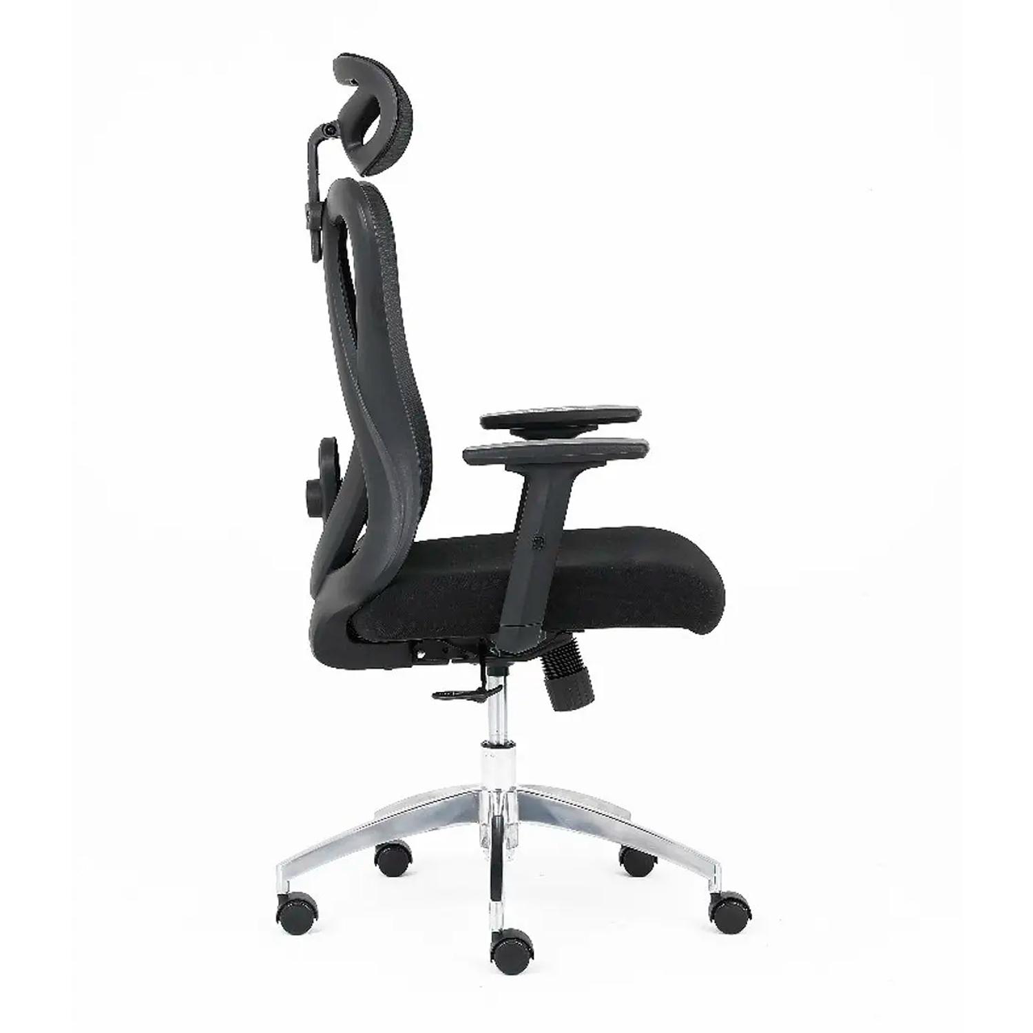 SILLA DE OFICINA ERGONÓMICA KENDO PRESIDENTE NEGRO OFIDEAS - 2