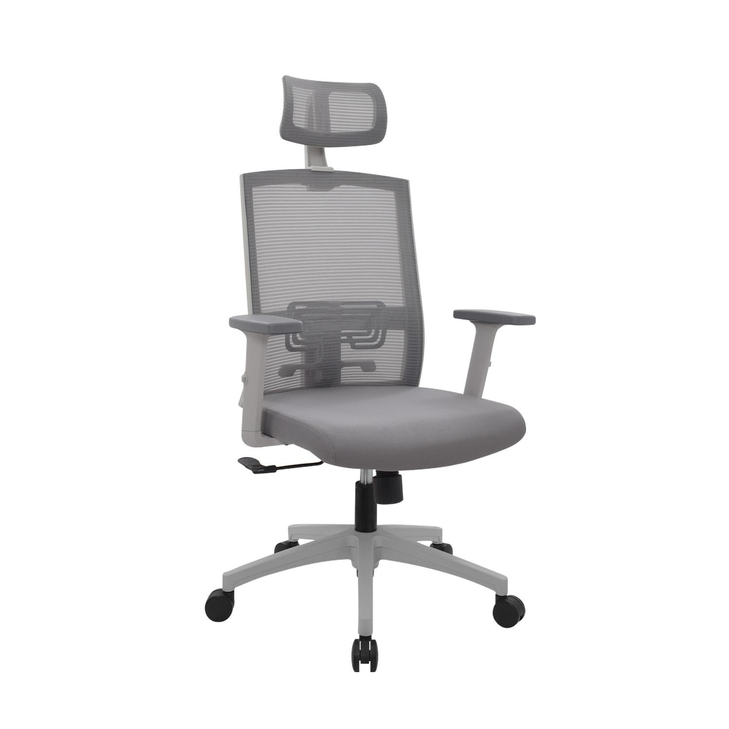 SILLA ERGONÓMICA MONK SYNCRO PRESIDENTE NYLON GRIS EG OFIDEAS - 1