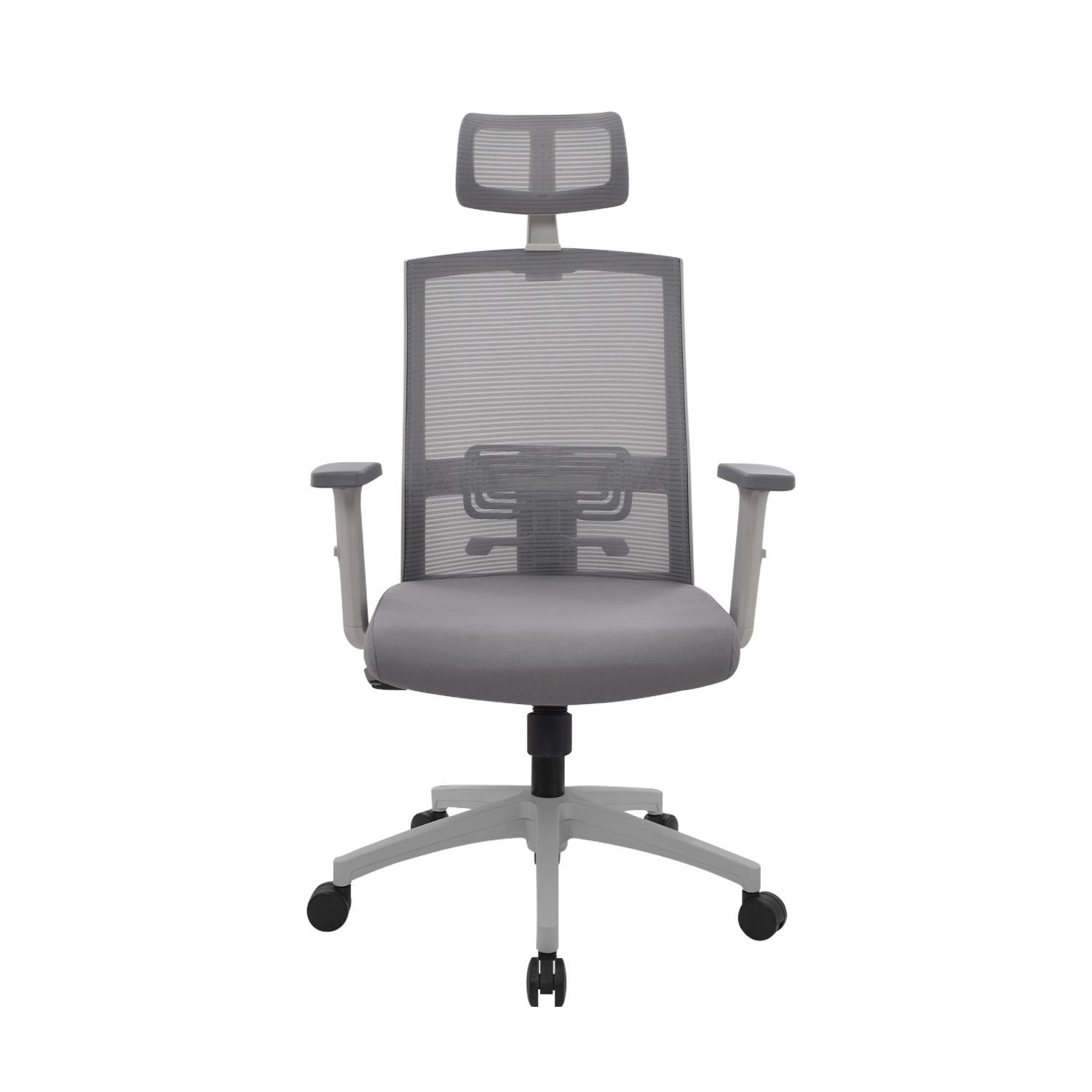 SILLA ERGONÓMICA MONK SYNCRO PRESIDENTE NYLON GRIS EG OFIDEAS - 2