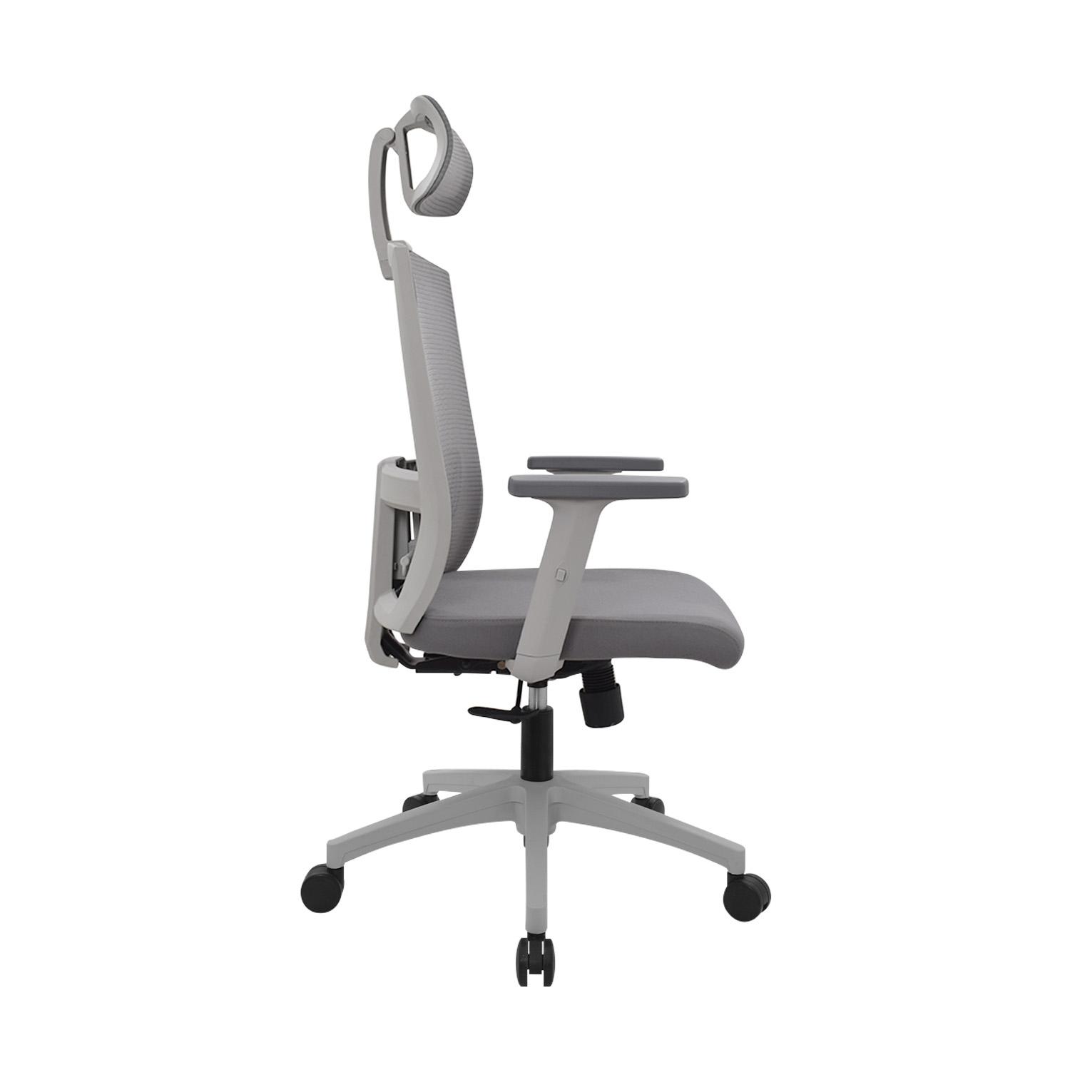 SILLA ERGONÓMICA MONK SYNCRO PRESIDENTE NYLON GRIS EG OFIDEAS - 3