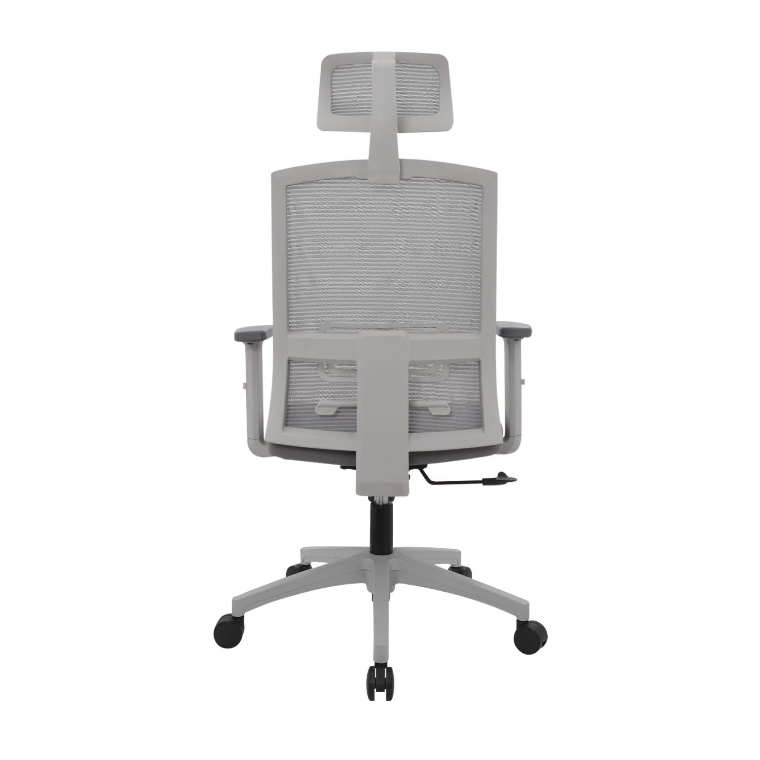 SILLA ERGONÓMICA MONK SYNCRO PRESIDENTE NYLON GRIS EG OFIDEAS - 4
