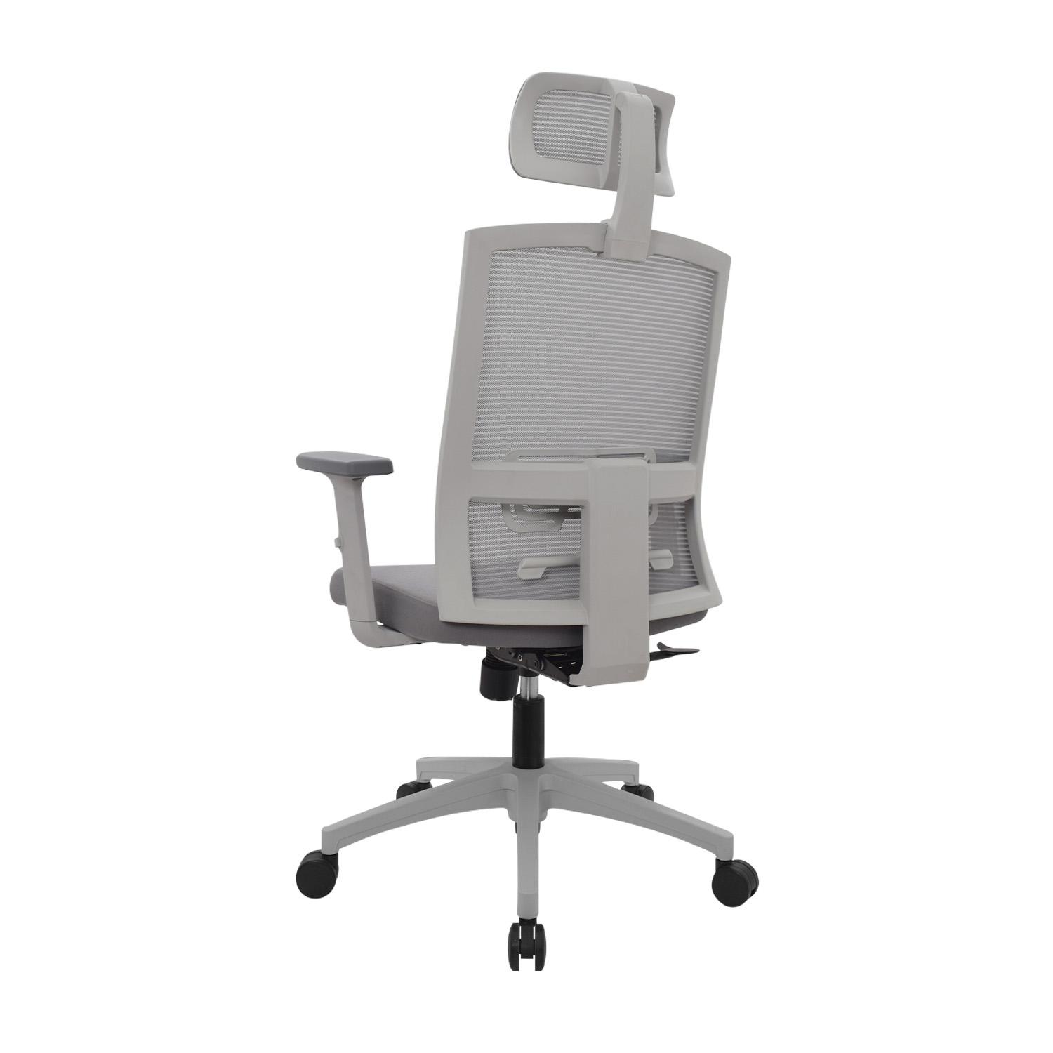 SILLA ERGONÓMICA MONK SYNCRO PRESIDENTE NYLON GRIS EG OFIDEAS - 5