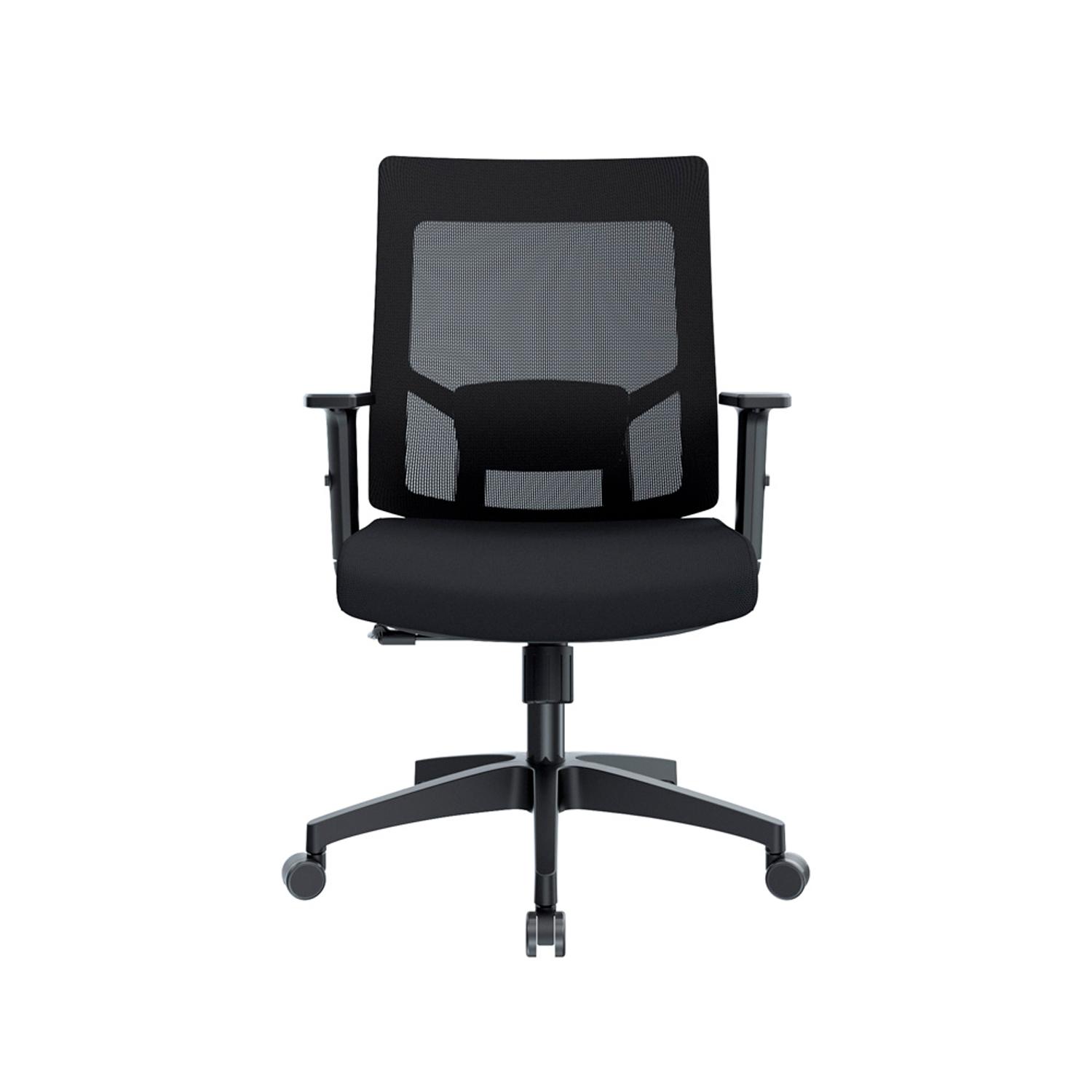 SILLA ERGONÓMICA RADIUS BASCULANTE BRAZOS 1D NYLON NEGRO OFIDEAS - 2