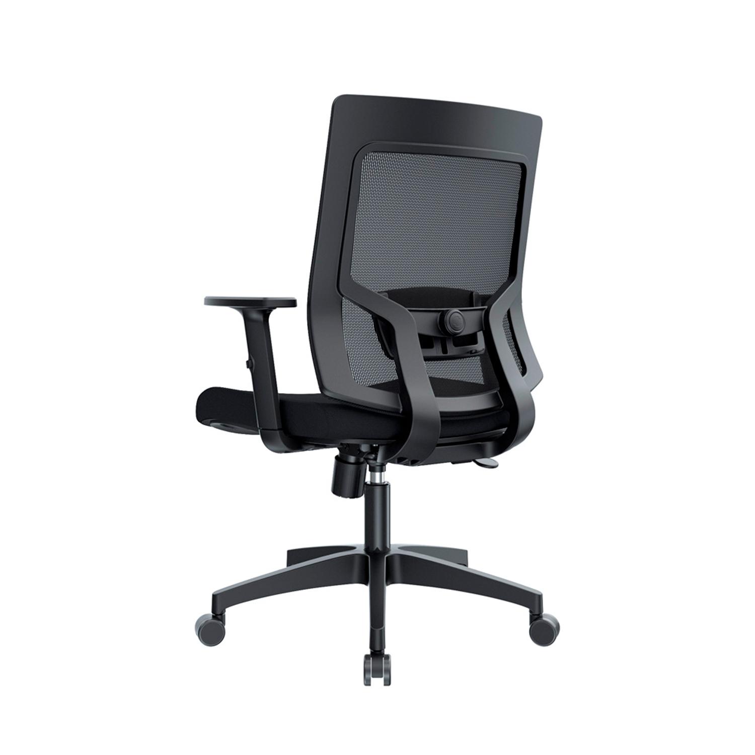 SILLA ERGONÓMICA RADIUS BASCULANTE BRAZOS 1D NYLON NEGRO OFIDEAS - 5