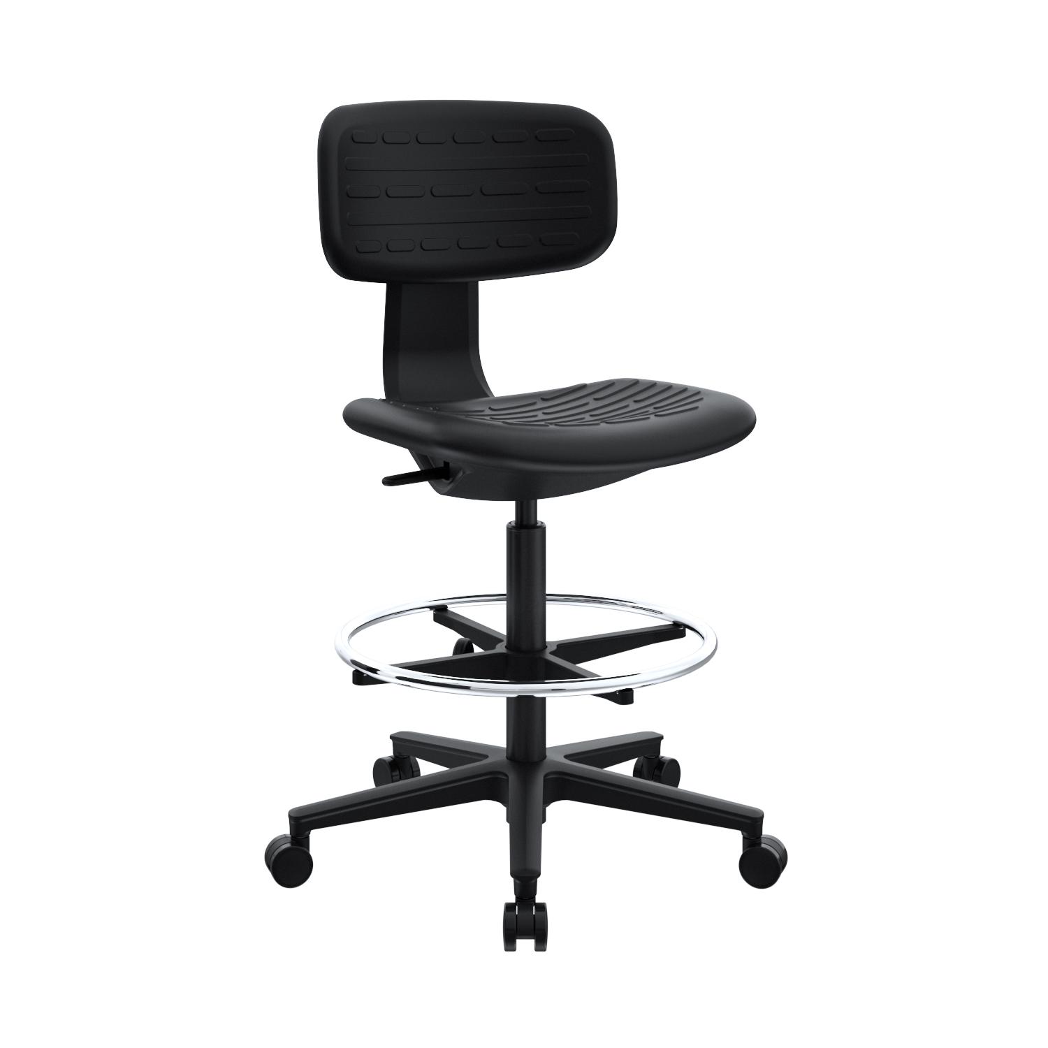 SILLA CAJERO KAN SIN BRAZOS BN AC NEGRO OFIDEAS - 1