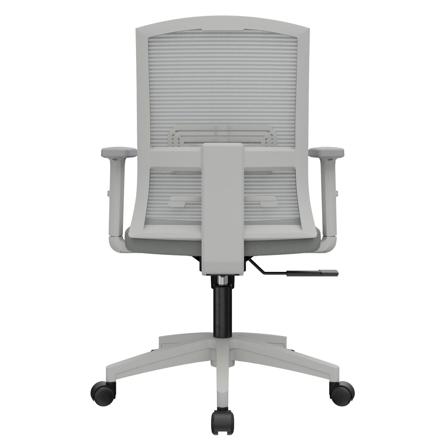 SILLA ERGONÓMICA MONK SEMIRECLINABLE GERENTE NYLON GRIS EG OFIDEAS - 5