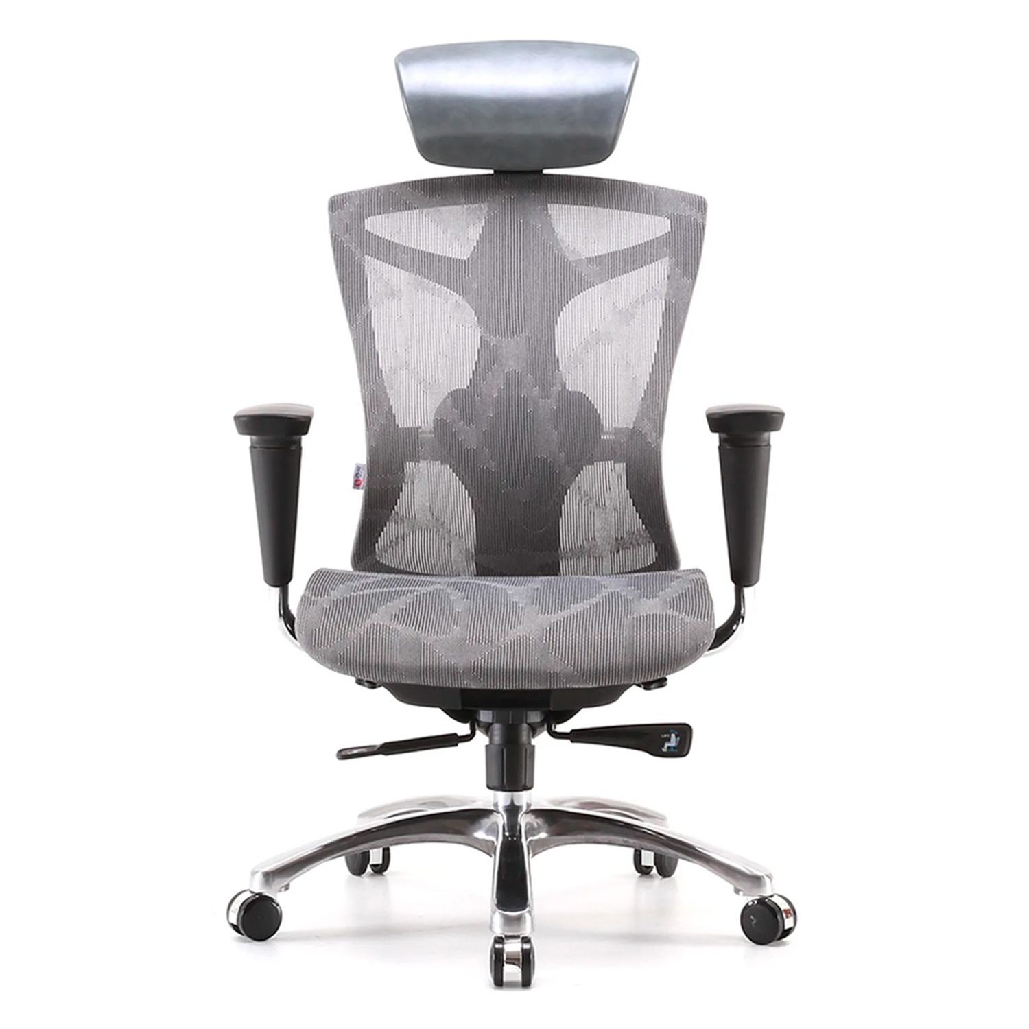 SILLA ERGONÓMICA MALMO PREMIUM GRIS OFIDEAS - 1