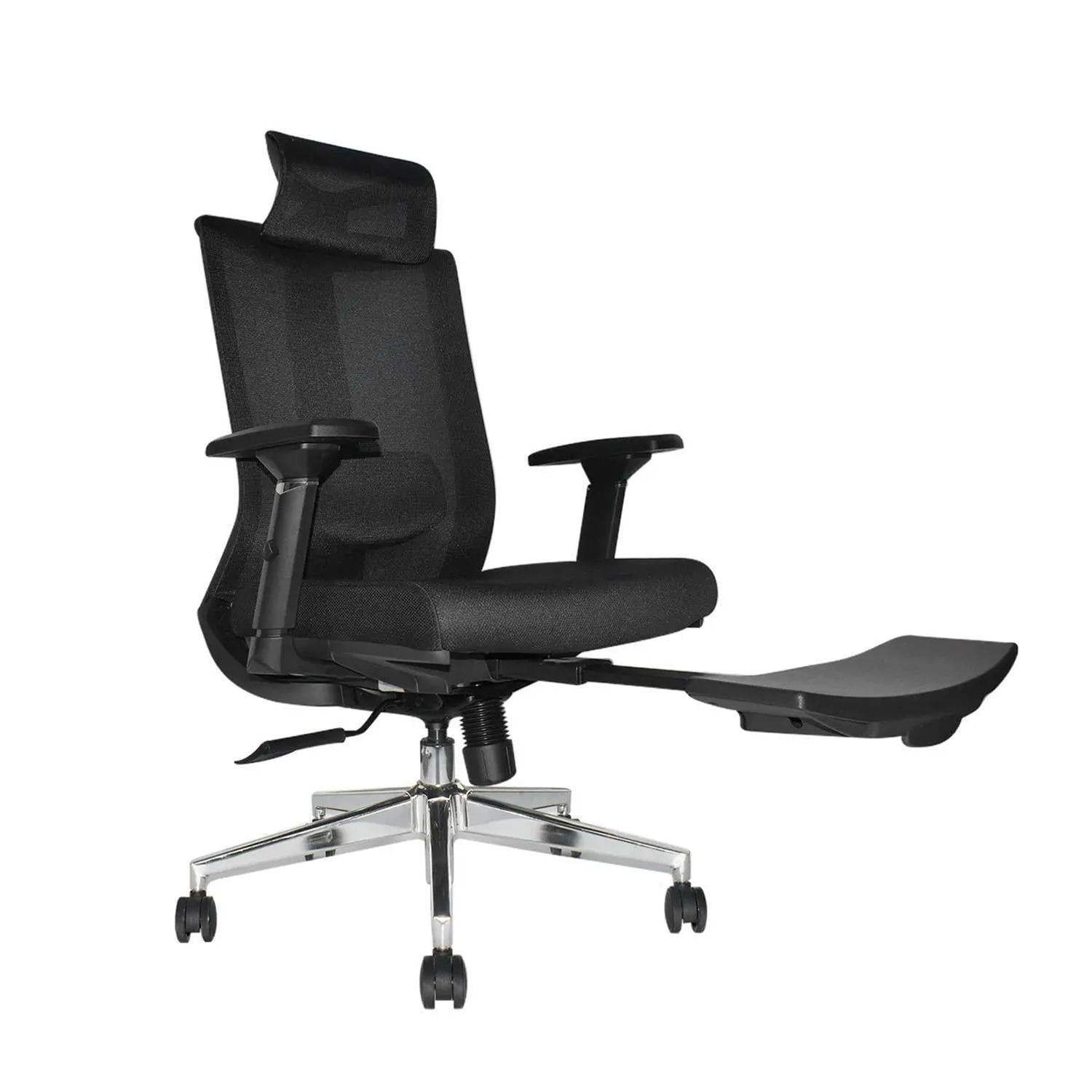 SILLA RECLINABLE KUM CON REPOSAPIES NEGRO OFIDEAS - 1