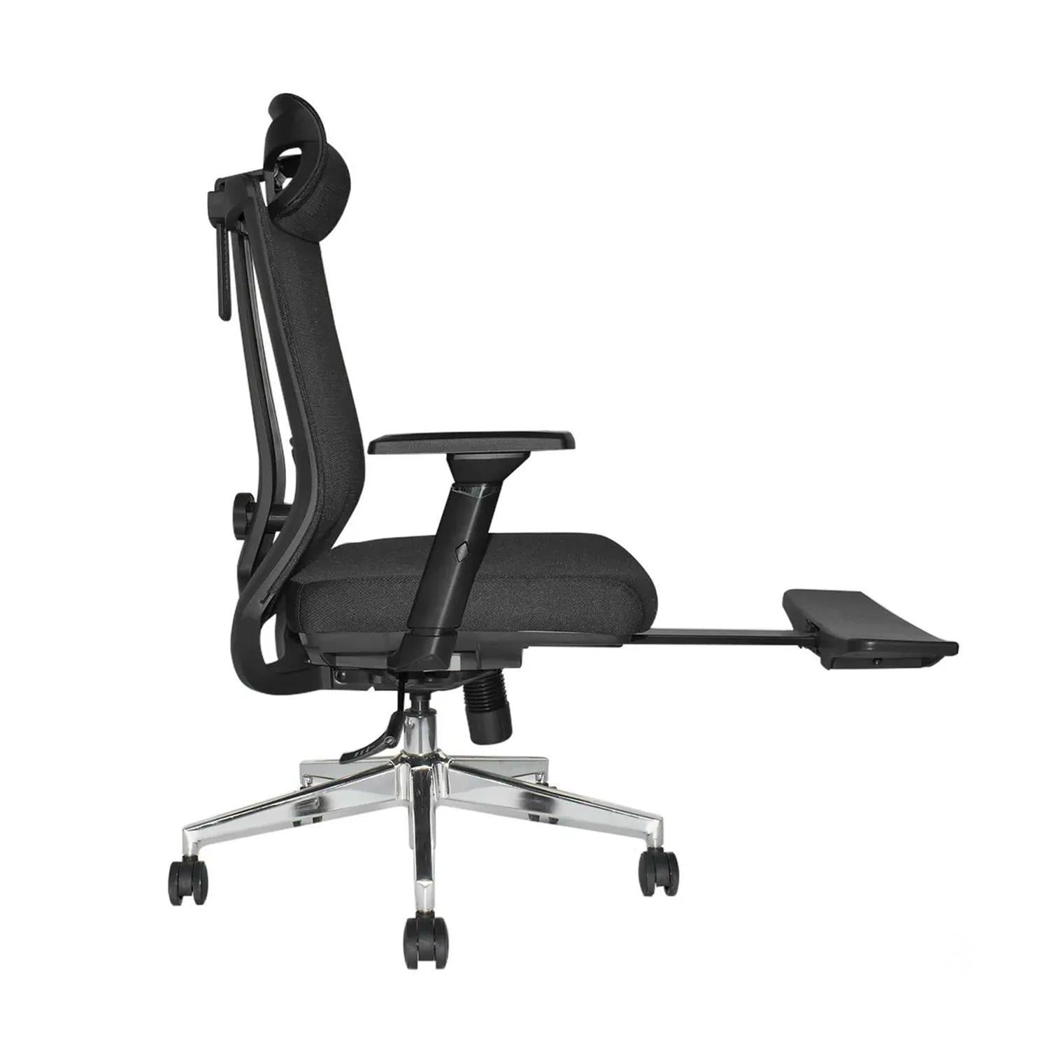 SILLA RECLINABLE KUM CON REPOSAPIES NEGRO OFIDEAS - 3