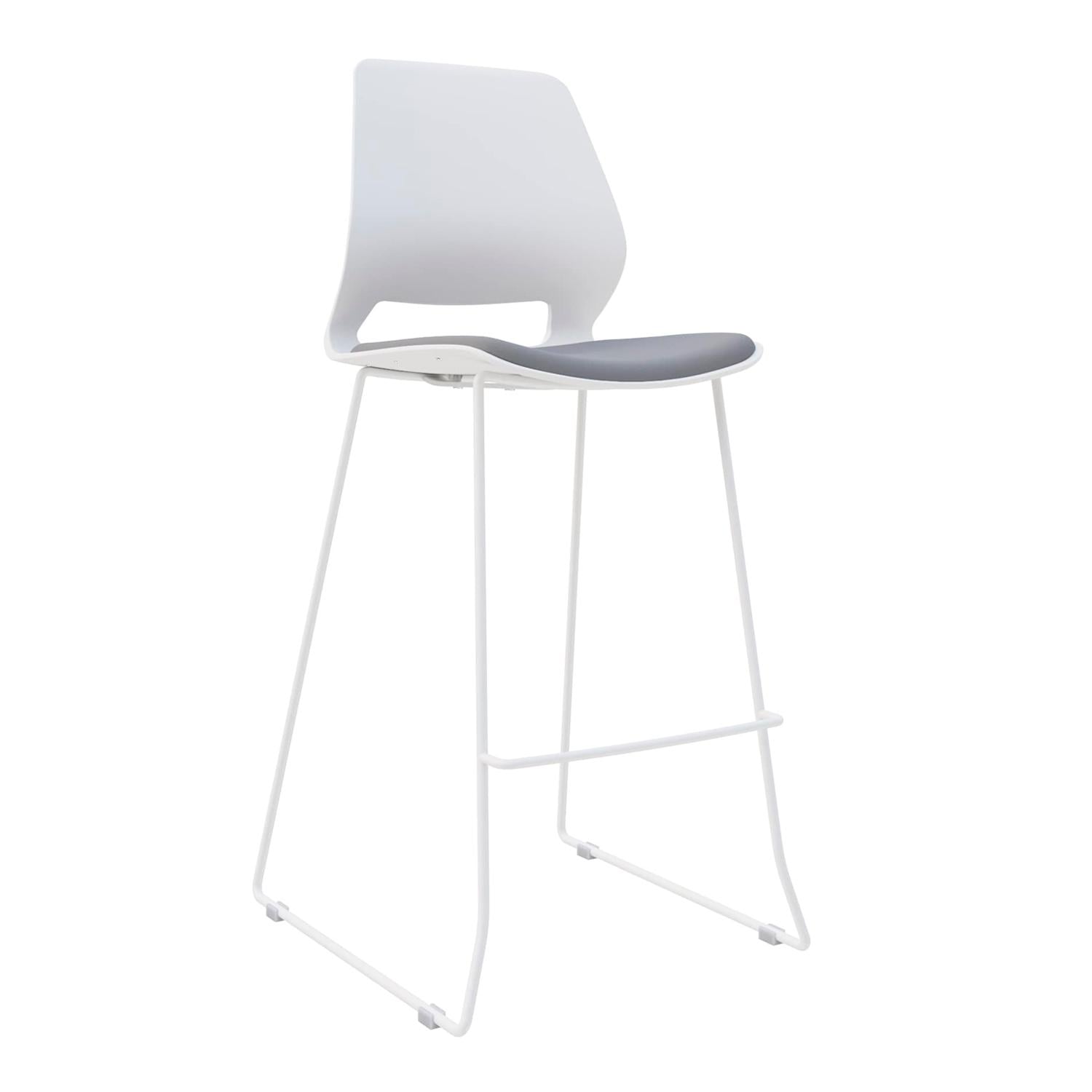 SILLA PARA BAR BUTACO MARLY GRIS OFIDEAS - 1