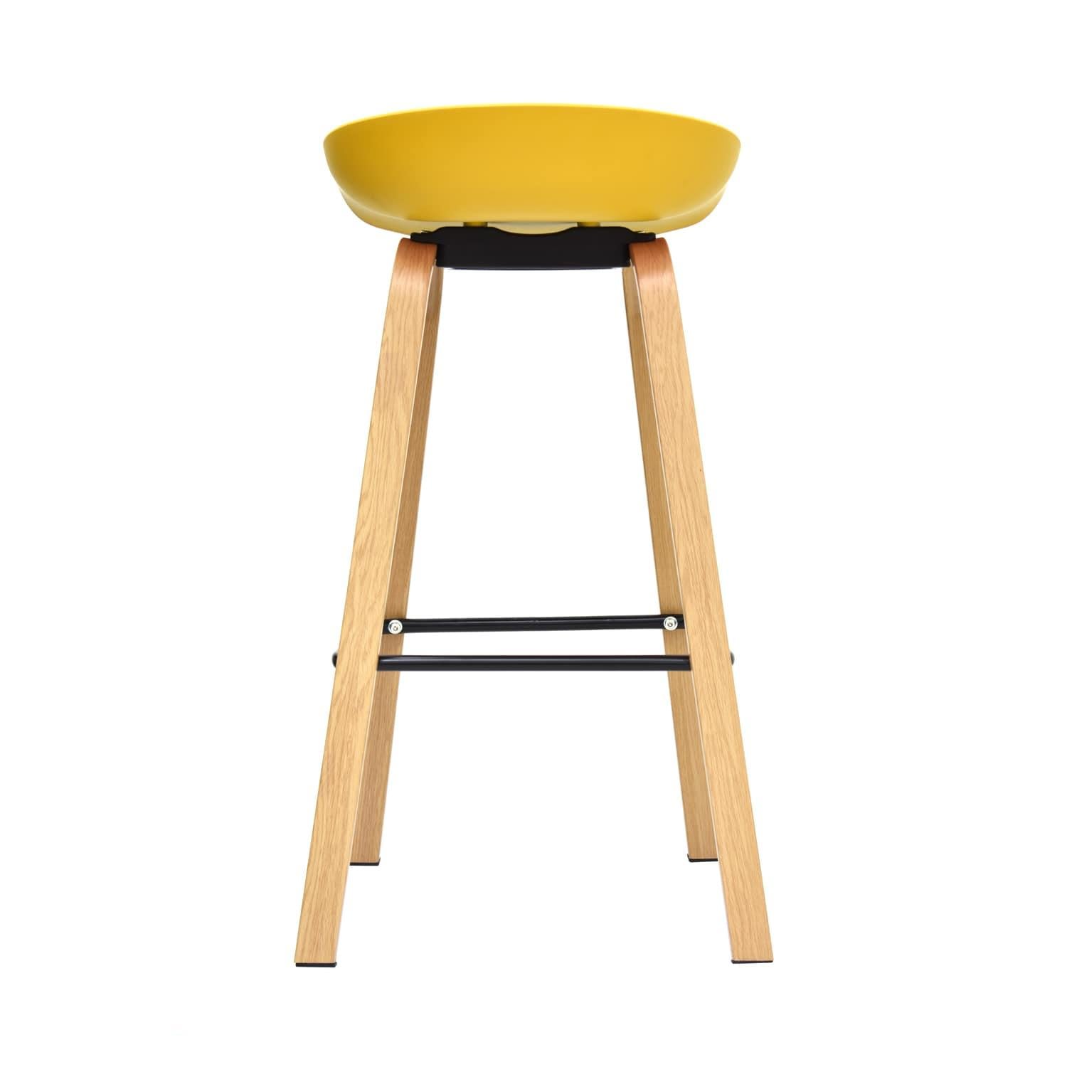 SILLA PARA BAR MISURI BUTACO 65 CM. AMARILLO OFIDEAS - 3