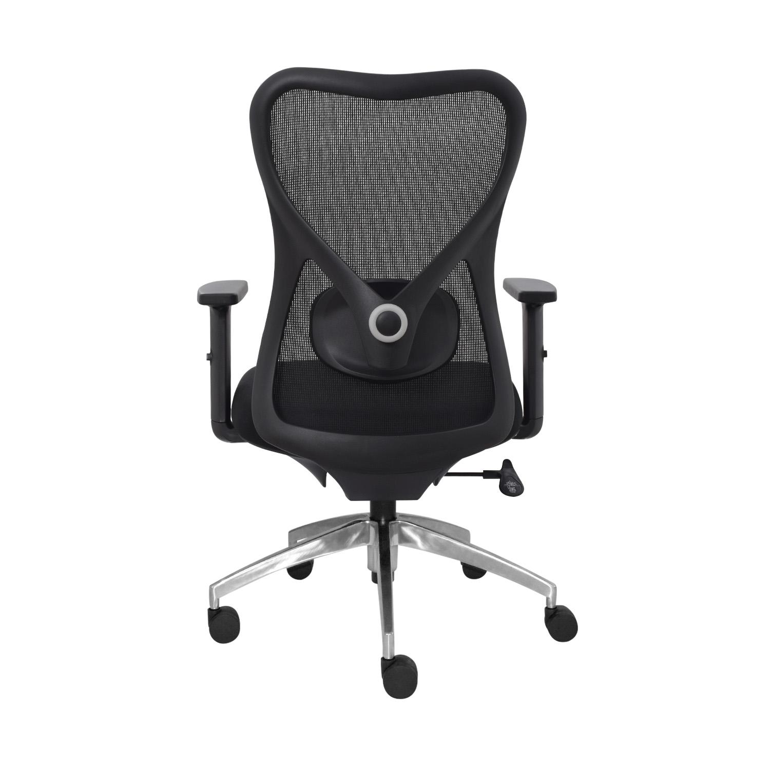SILLA ERGONÓMICA BUG GERENTE ALUMINIO NEGRO OFIDEAS - 4