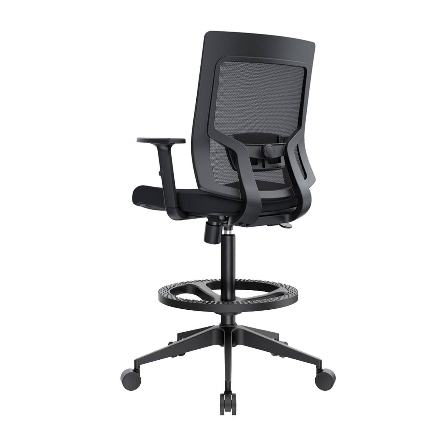 SILLA CAJERO RADIUS ERGONÓMICA NEGRO BN AN OFIDEAS - 4