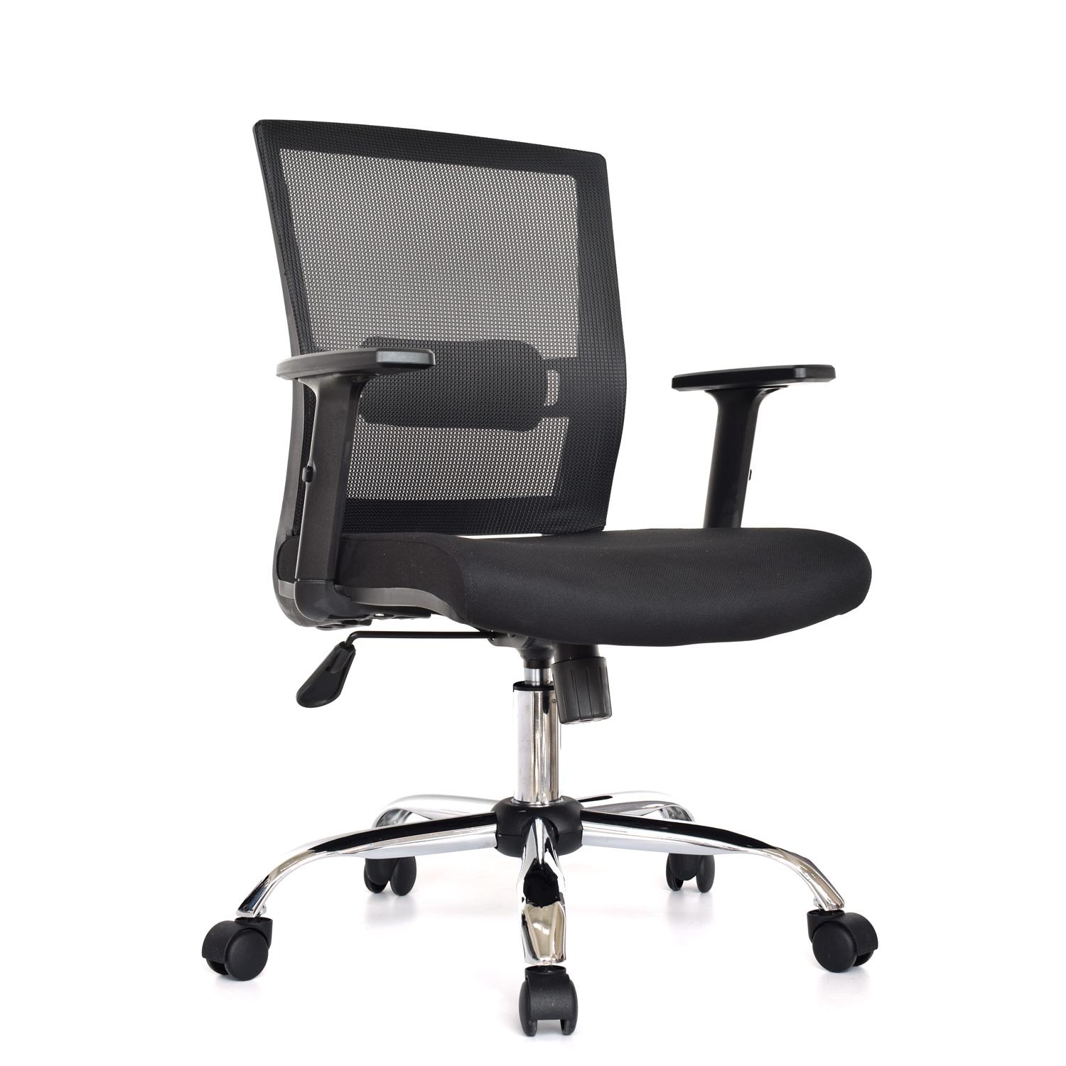 SILLA ERGONÓMICA KATA GERENTE 1D CROMADO OFIDEAS - 1
