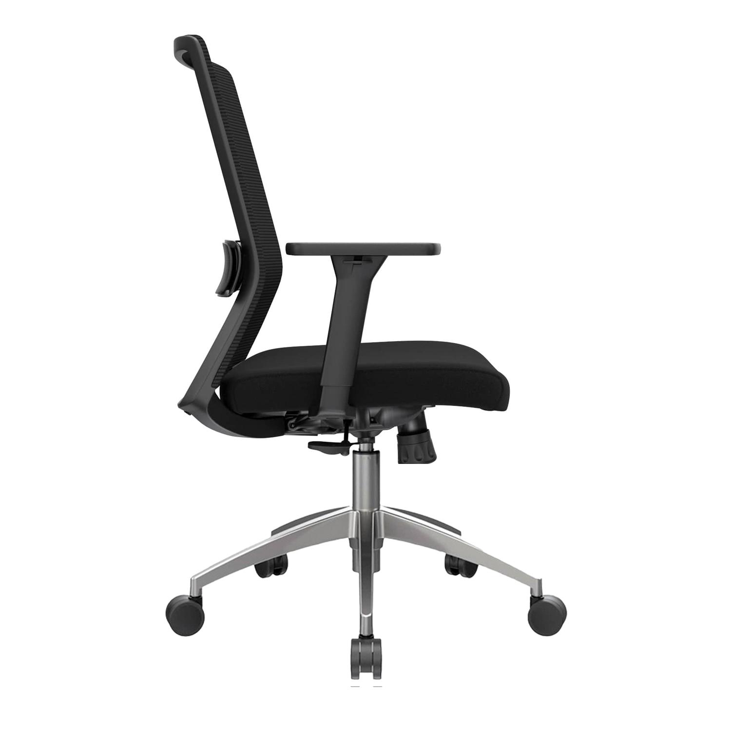 SILLA ERGONÓMICA EMBODY GERENTE ALUMINIO NEGRO OFIDEAS - 2