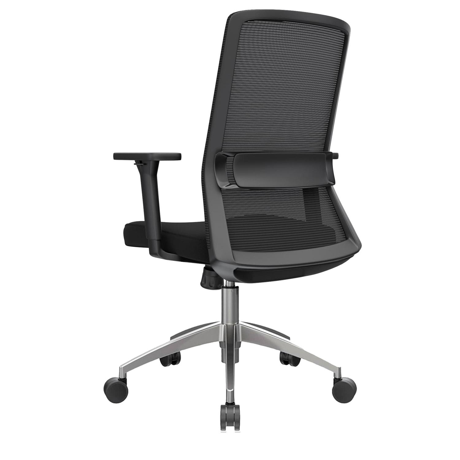 SILLA ERGONÓMICA EMBODY GERENTE ALUMINIO NEGRO OFIDEAS - 4