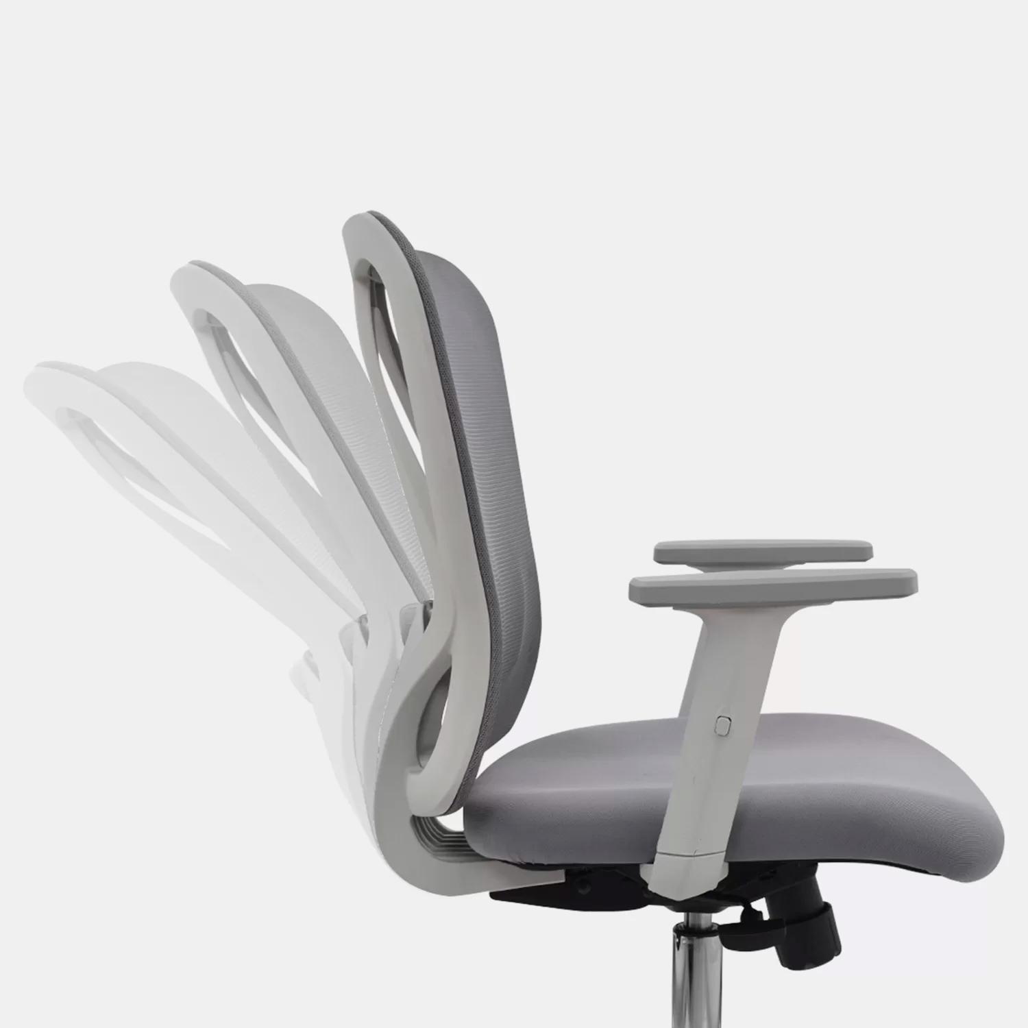 SILLA RECLINABLE MARK GERENTE GRIS OFIDEAS - 9