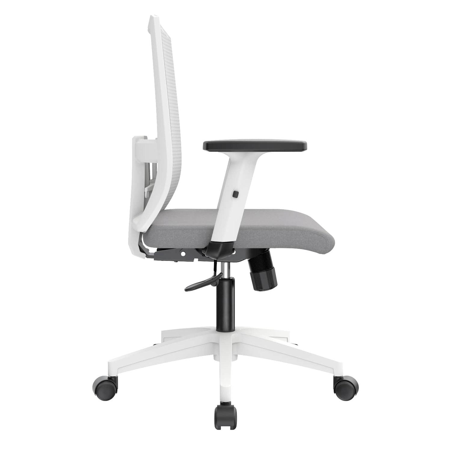 SILLA ERGONÓMICA MONK SEMIRECLINABLE GERENTE NYLON GRIS EB OFIDEAS - 3