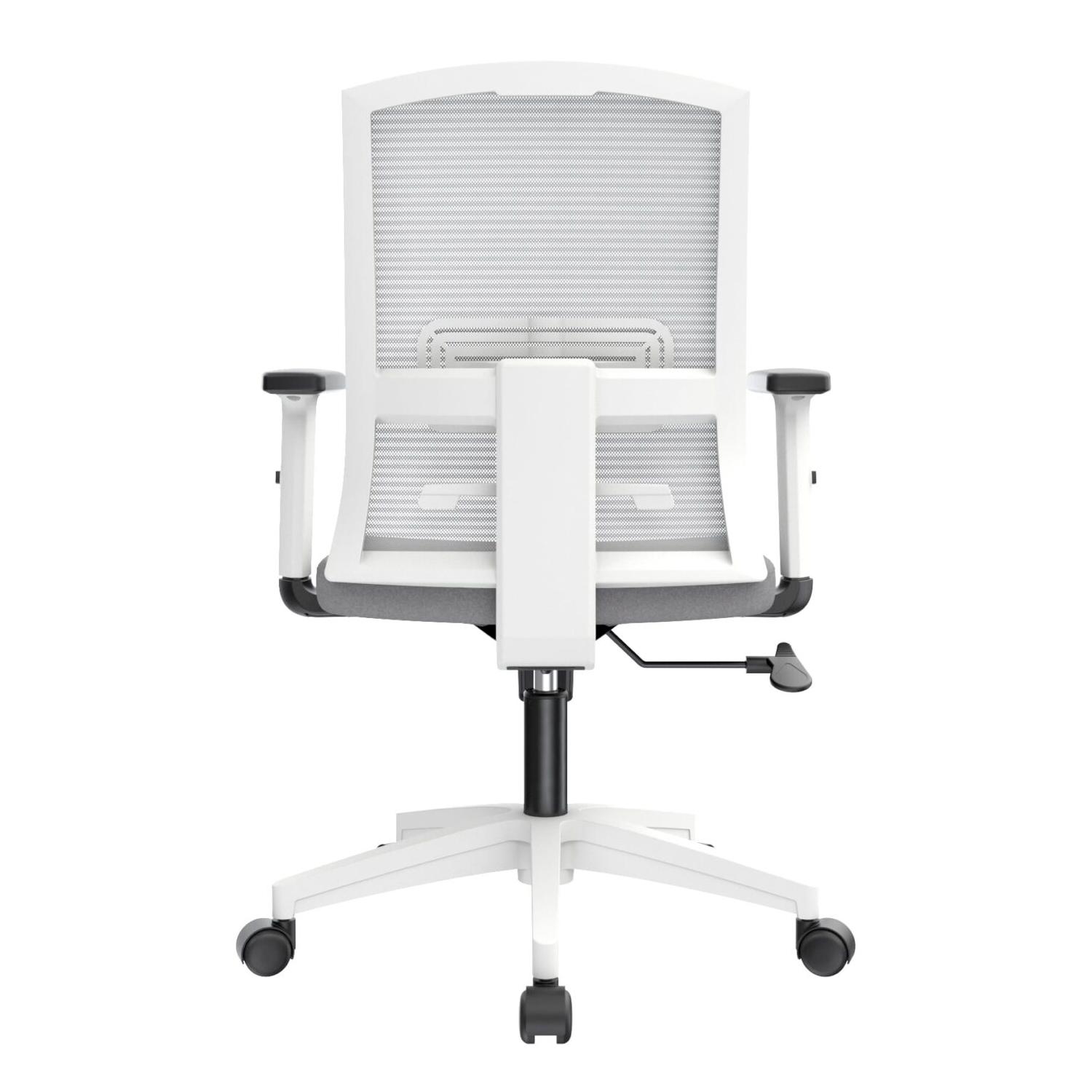 SILLA ERGONÓMICA MONK SEMIRECLINABLE GERENTE NYLON GRIS EB OFIDEAS - 4