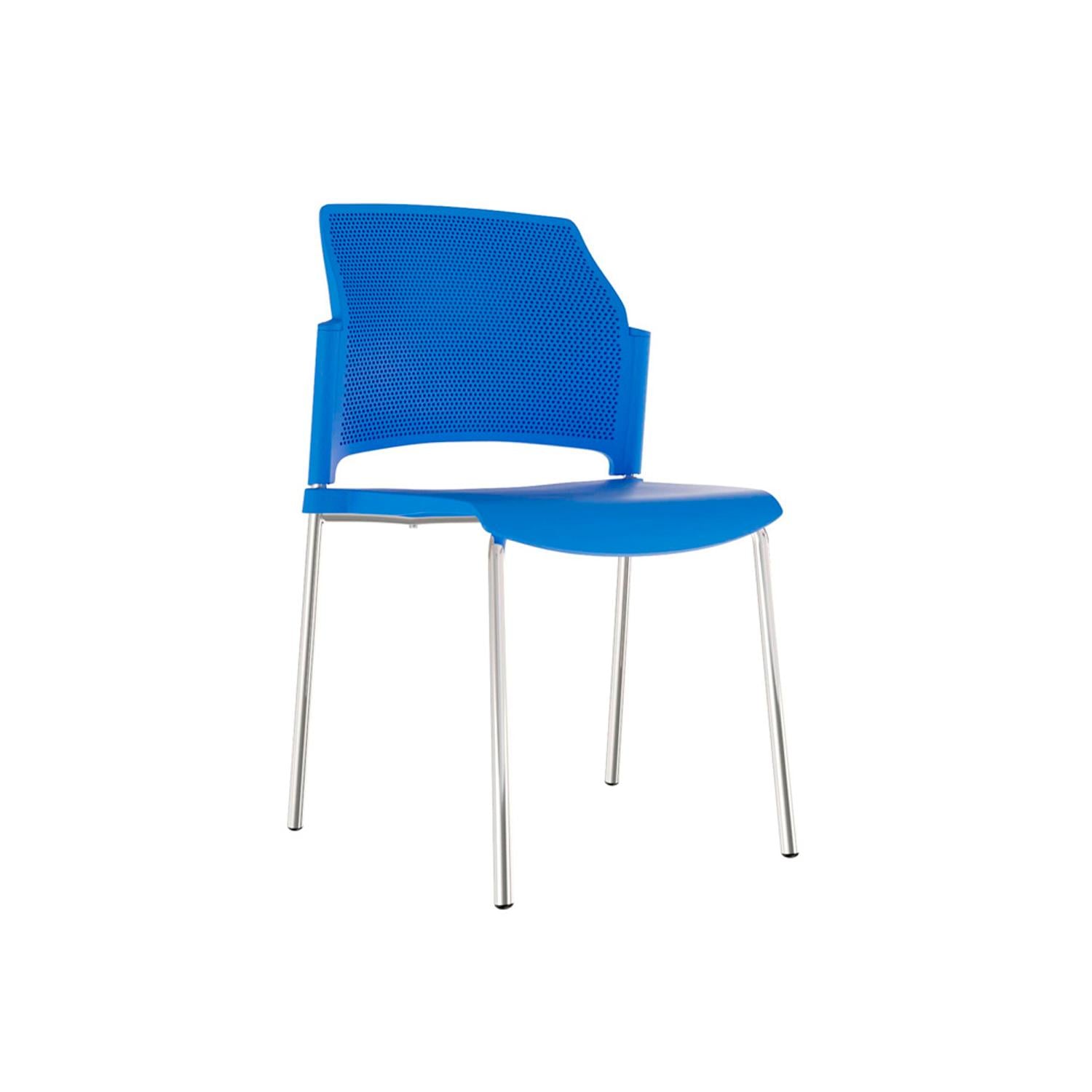 SILLA FIJA DE ESPERA ZYLE AZUL OFIDEAS - 1