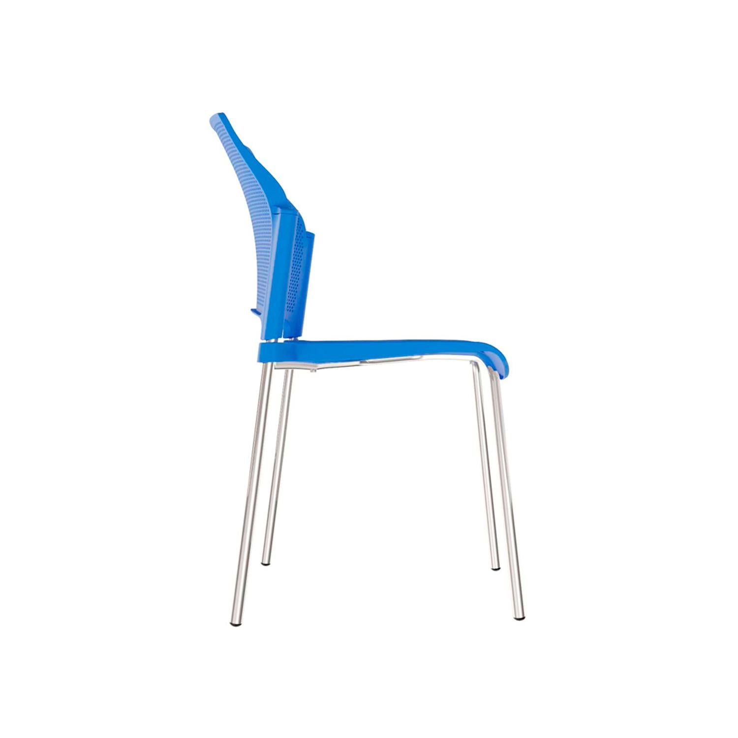 SILLA FIJA DE ESPERA ZYLE AZUL OFIDEAS - 3