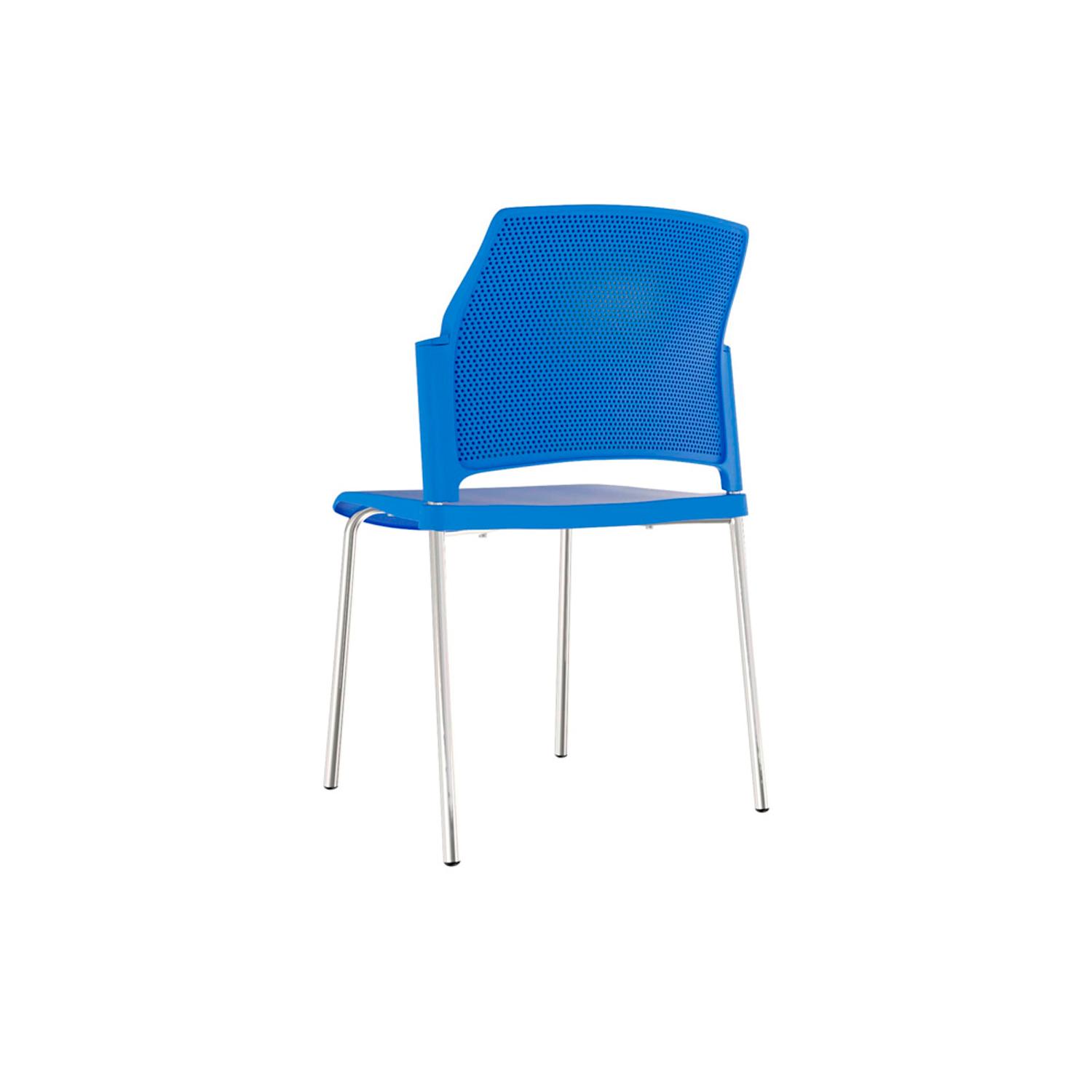 SILLA FIJA DE ESPERA ZYLE AZUL OFIDEAS - 5