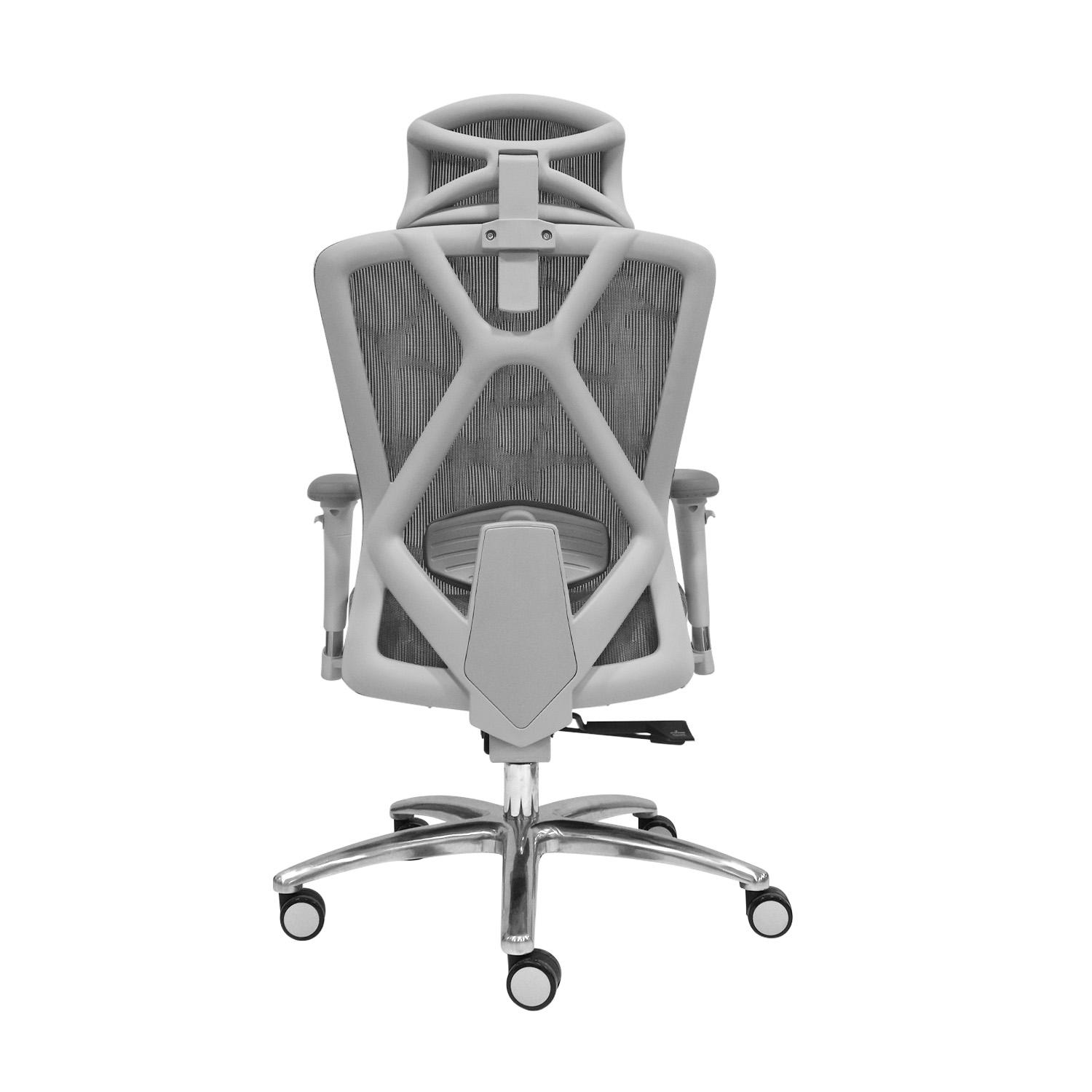 SILLA ERGONÓMICA LEVI PLUS II PRESIDENTE GRIS OFIDEAS - 4