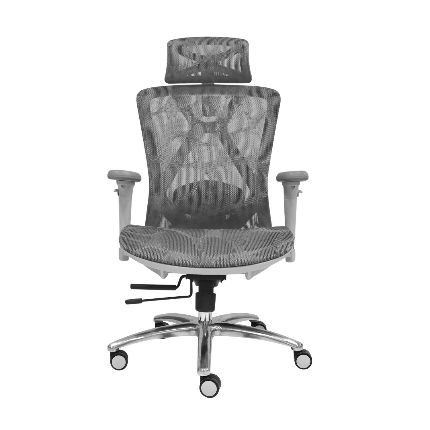SILLA ERGONÓMICA LEVI PLUS II PRESIDENTE GRIS OFIDEAS - 5