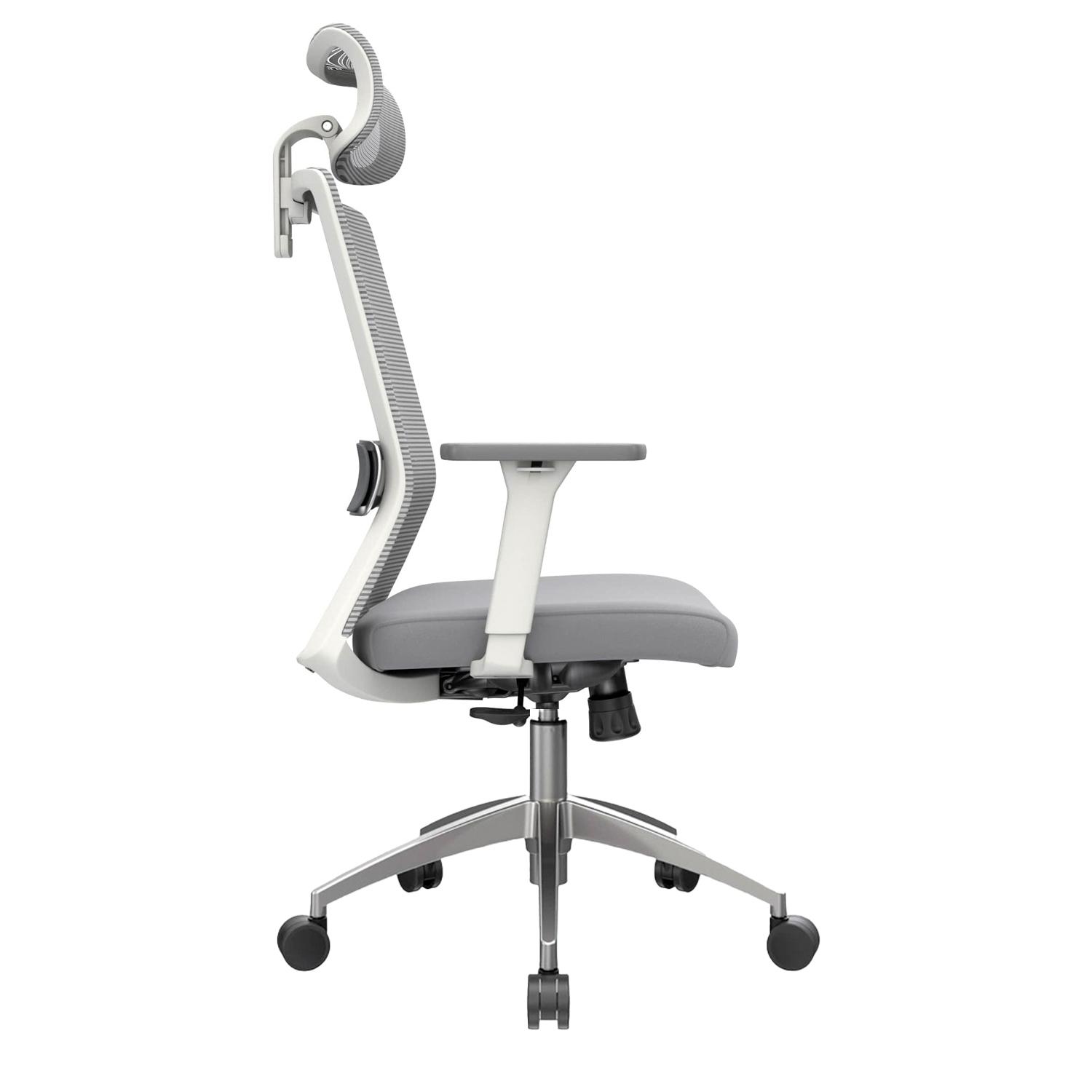 SILLA ERGONÓMICA EMBODY PRESIDENTE ALUMINIO GRIS OFIDEAS - 2