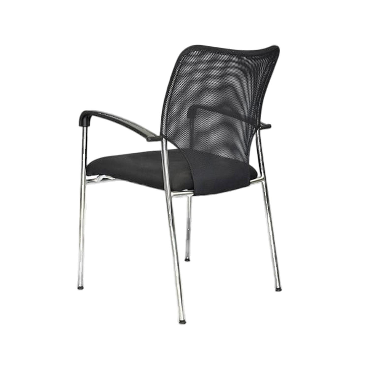 SILLA FIJA PENELOPE MALLA NEGRO OFIDEAS - 2