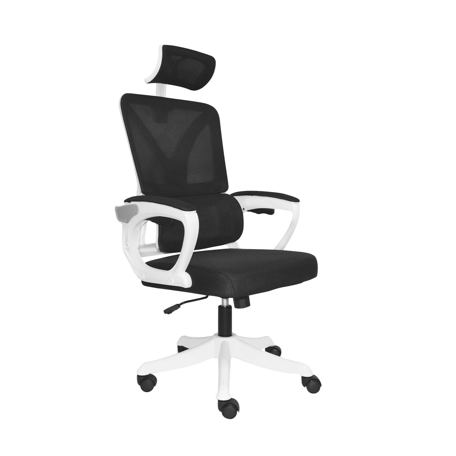 SILLA ERGONÓMICA EVOX BLANCO/NEGRO OFIDEAS - 1