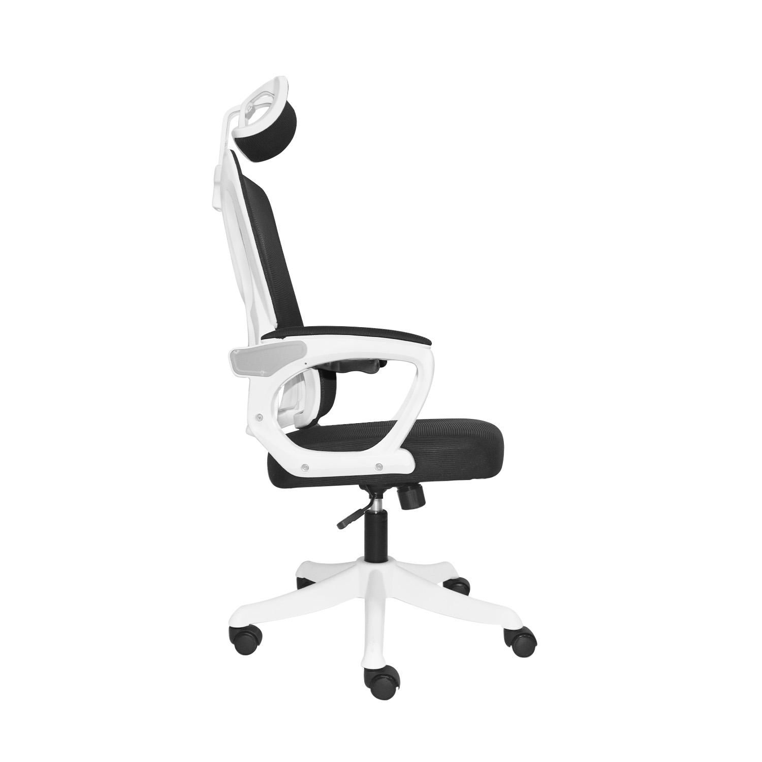 SILLA ERGONÓMICA EVOX BLANCO/NEGRO OFIDEAS - 3