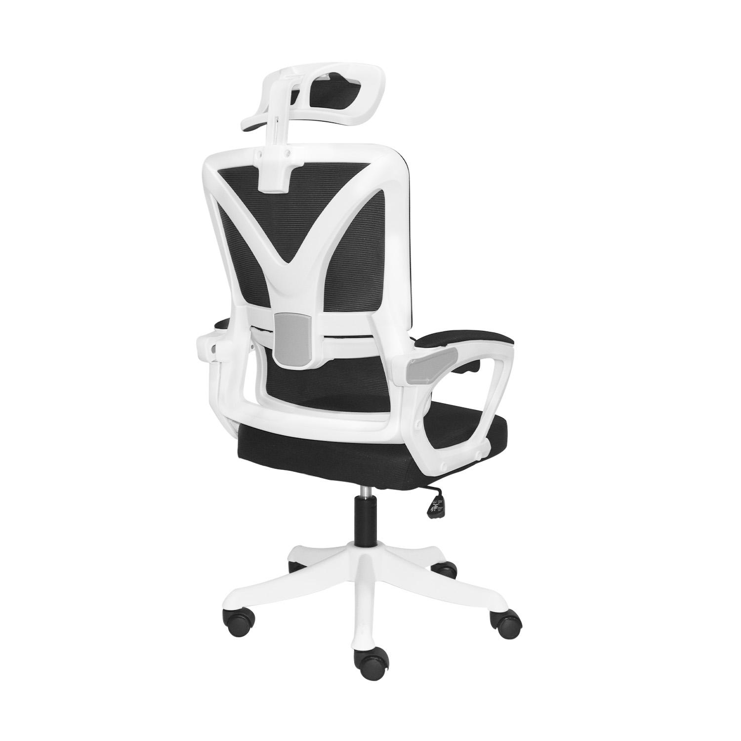 SILLA ERGONÓMICA EVOX BLANCO/NEGRO OFIDEAS - 4