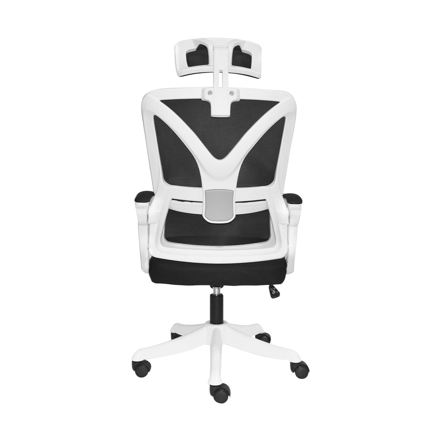 SILLA ERGONÓMICA EVOX BLANCO/NEGRO OFIDEAS - 5