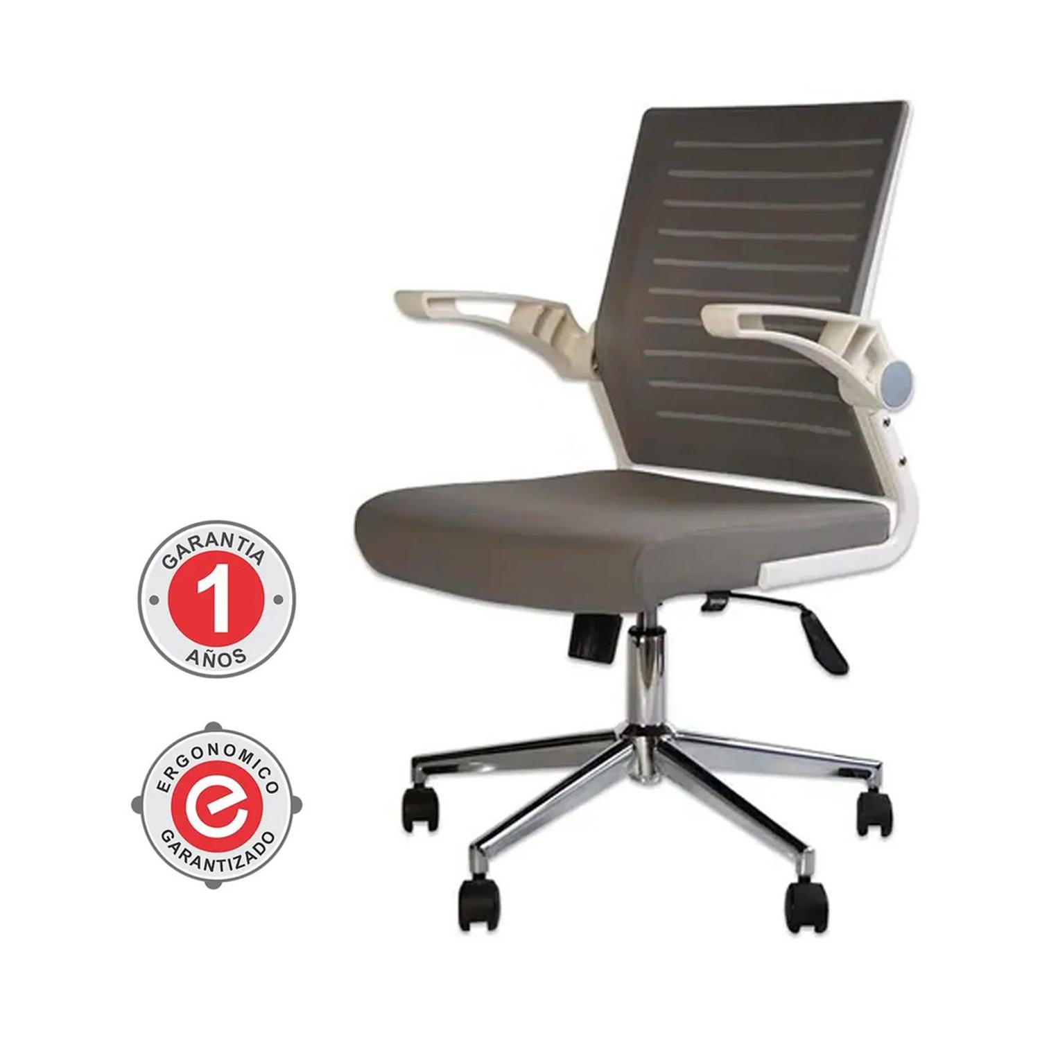 SILLA ERGONÓMICA ZEUS PREMIUM GRIS OFIDEAS - 3