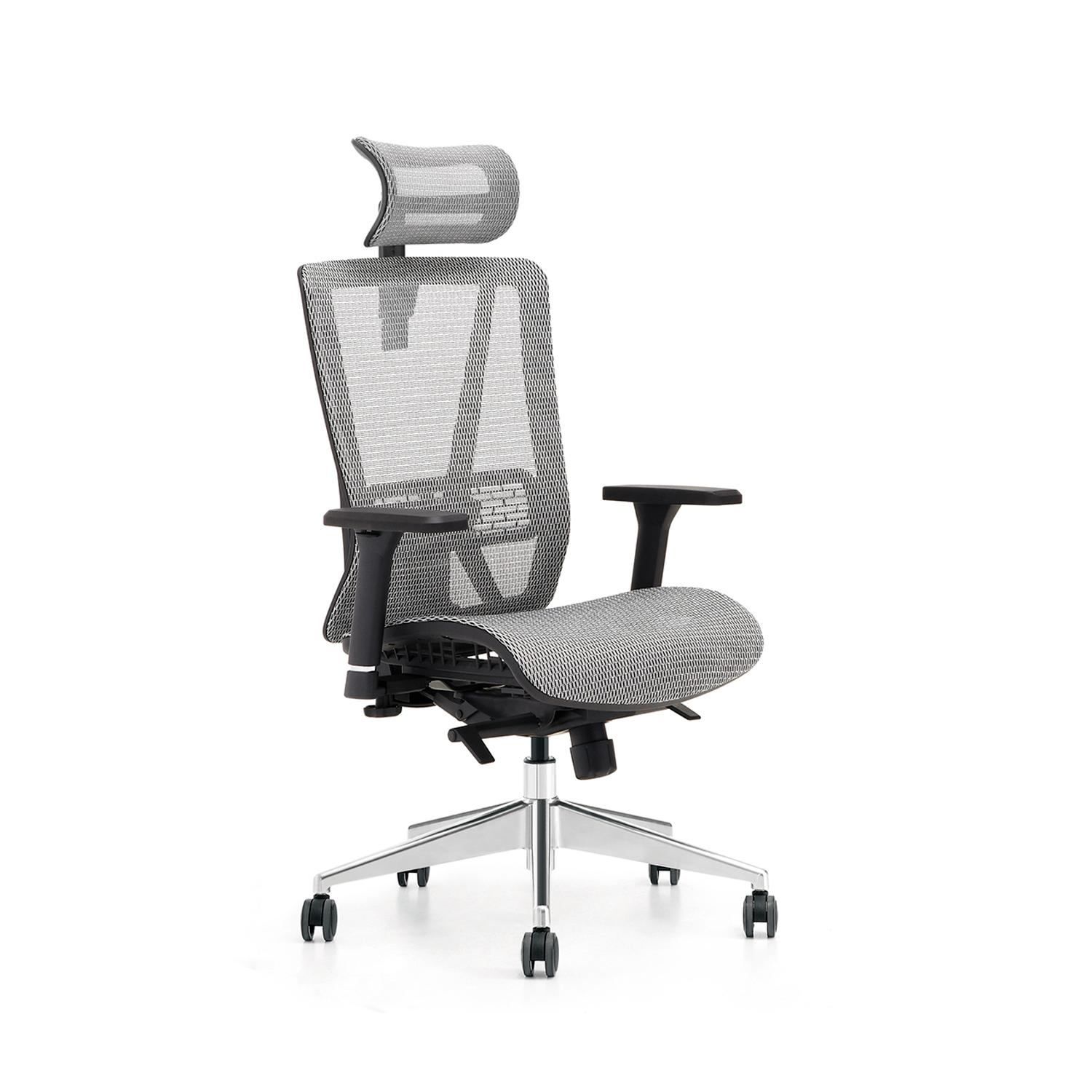 SILLA ERGONÓMICA STAR PRESIDENTE GRIS OFIDEAS - 3