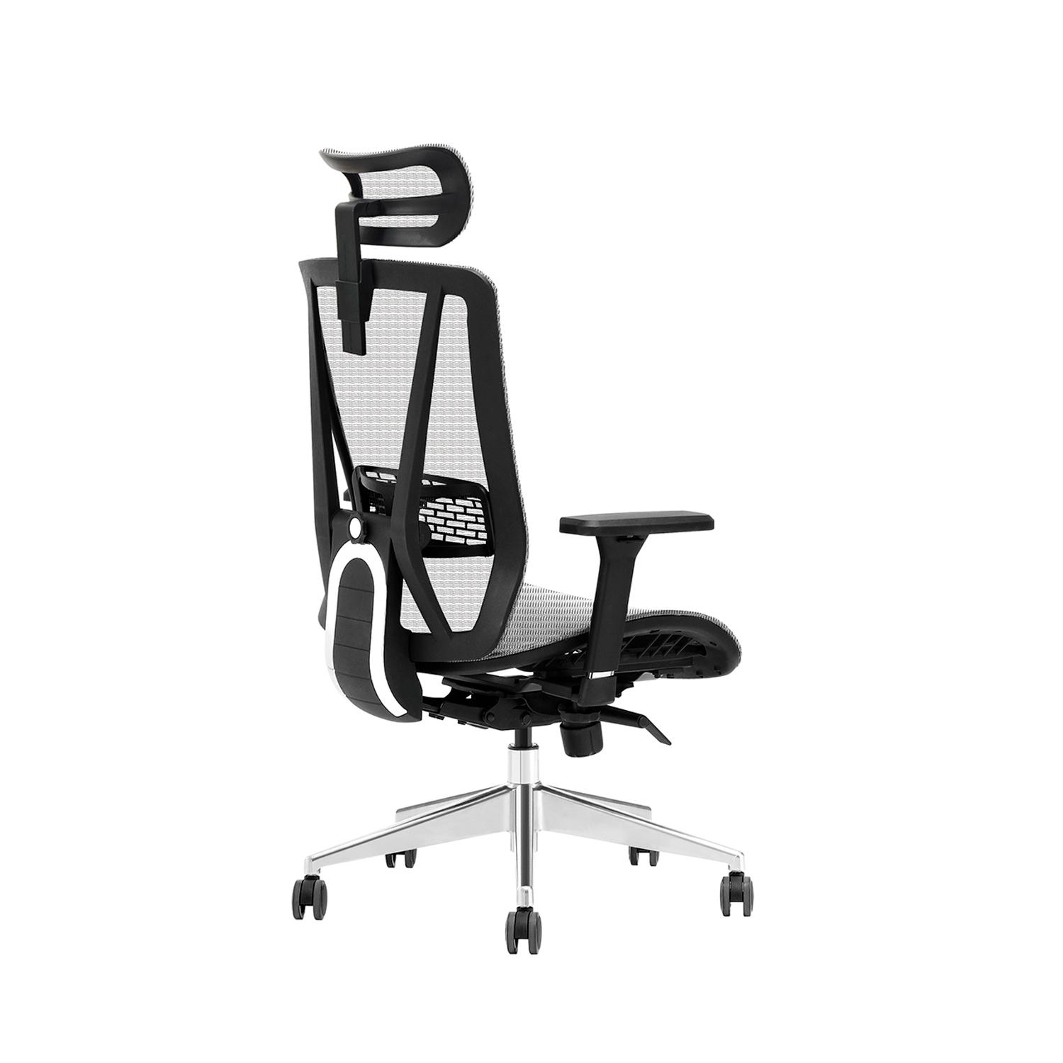 SILLA ERGONÓMICA STAR PRESIDENTE GRIS OFIDEAS - 5