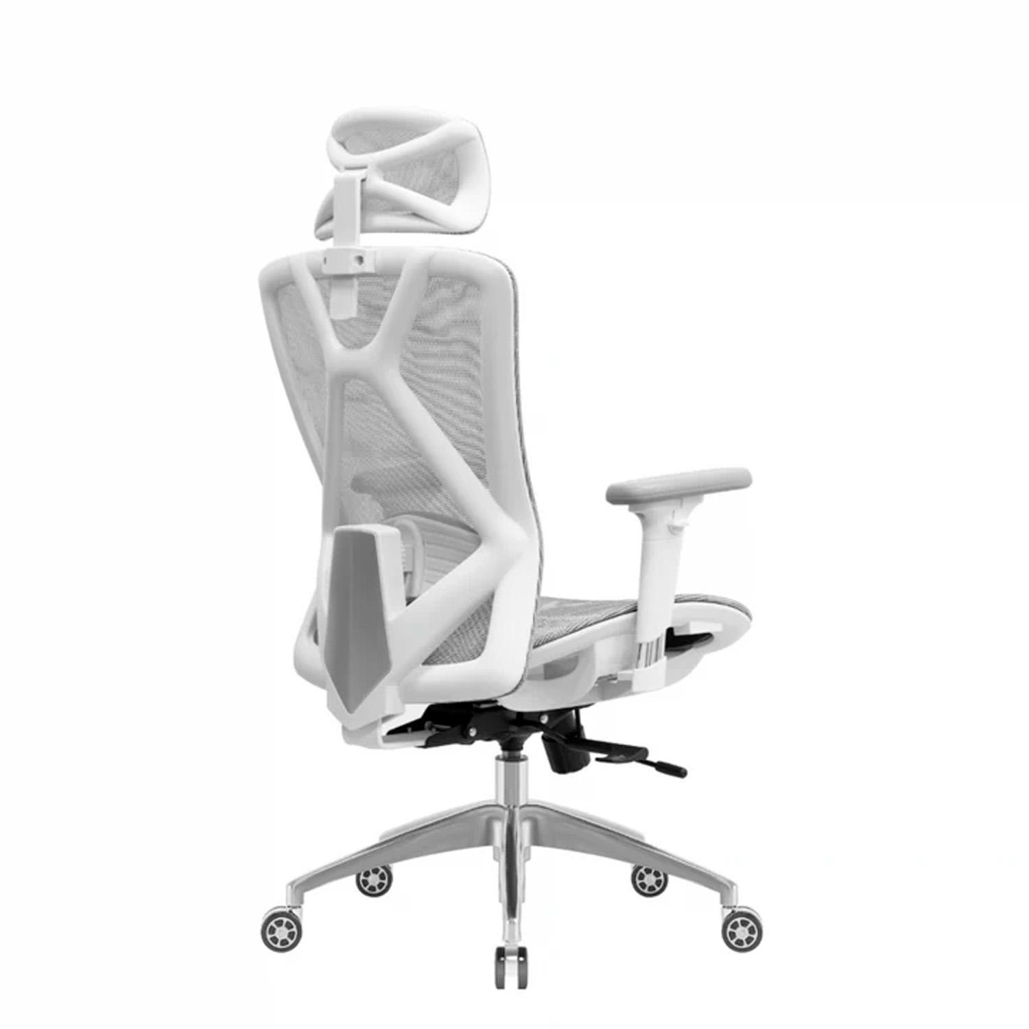 SILLA ERGONÓMICA NILO MALLA PRESIDENTE GRIS OFIDEAS - 4