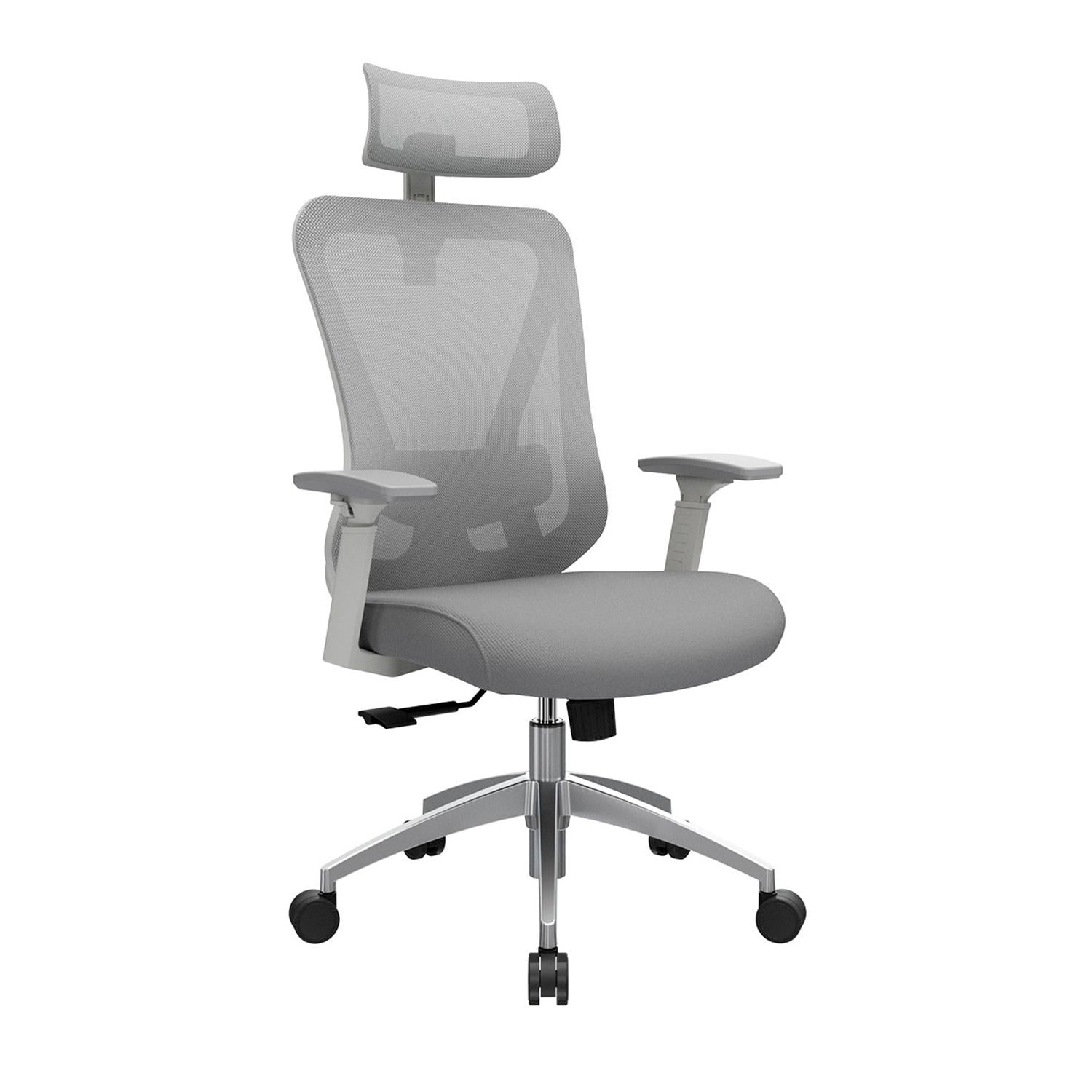 SILLA ERGONÓMICA DOLFIN SYNCRO BRAZOS 3D PRESIDENTE ALUMINIO GRIS OFIDEAS - 1