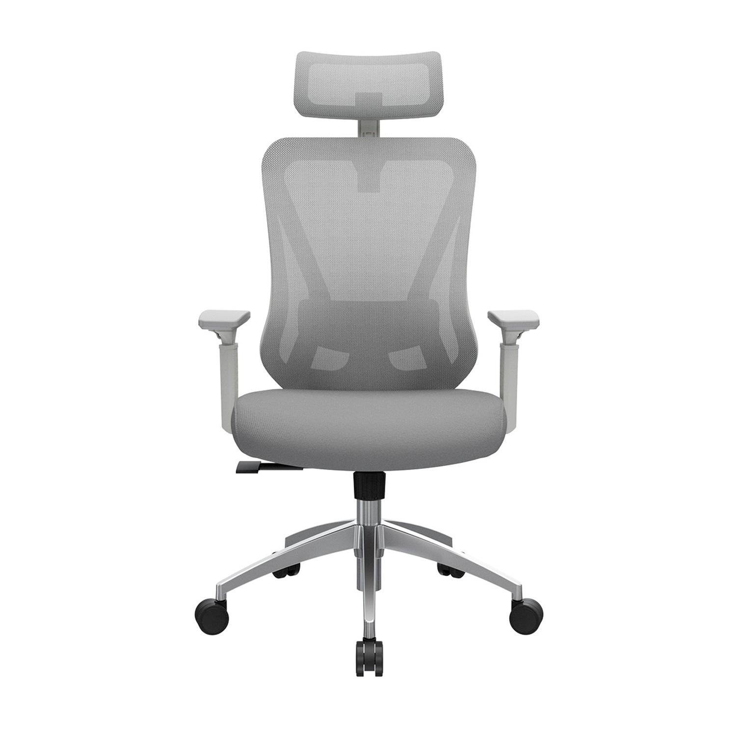 SILLA ERGONÓMICA DOLFIN SYNCRO BRAZOS 3D PRESIDENTE ALUMINIO GRIS OFIDEAS - 2