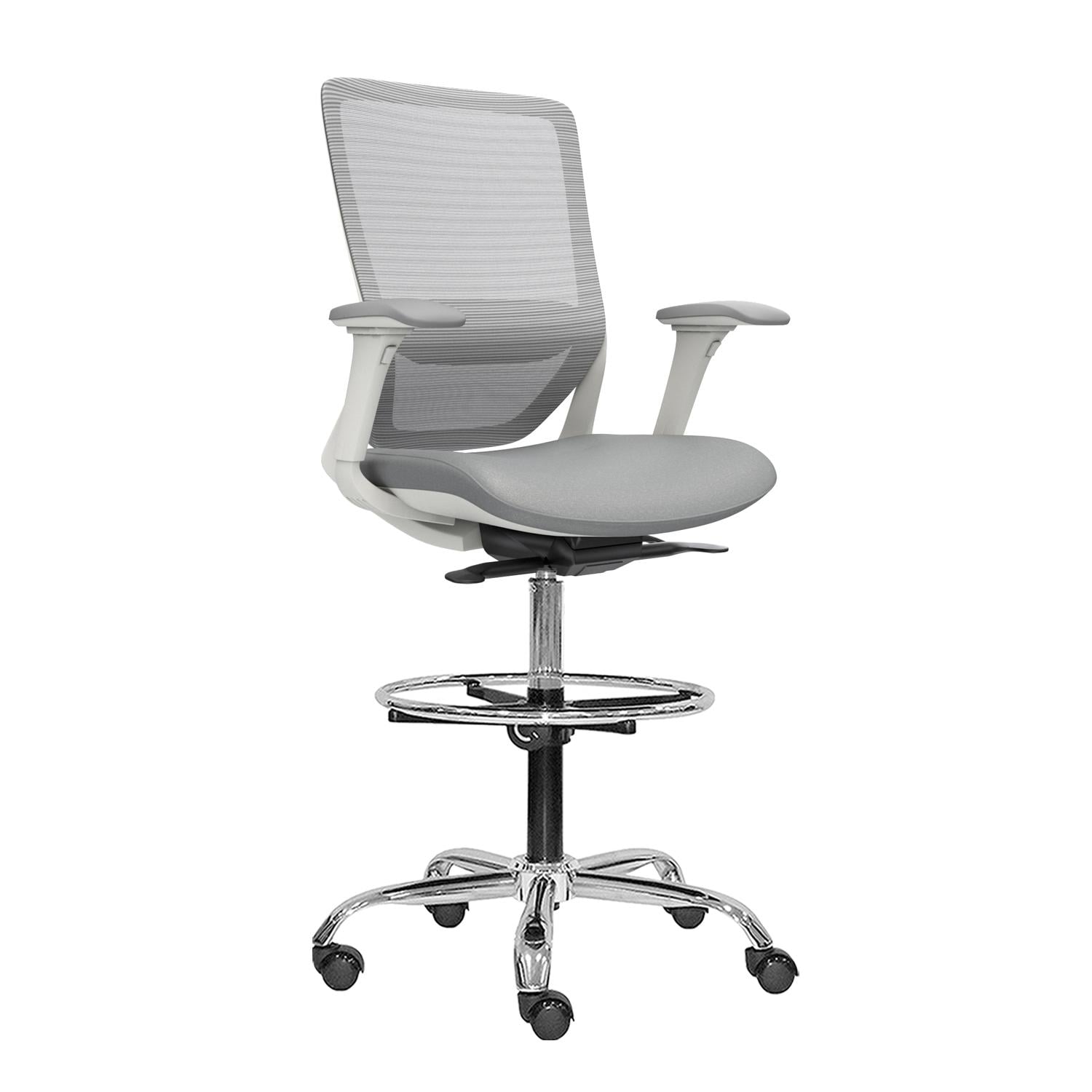 SILLA LOOP CAJERO ERGONÓMICA BC AC GRIS OFIDEAS - 1