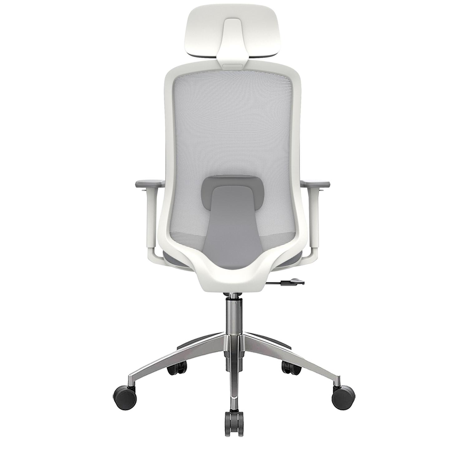 SILLA ERGONÓMICA MILANO PRESIDENTE ALUMINIO GRIS OFIDEAS - 3